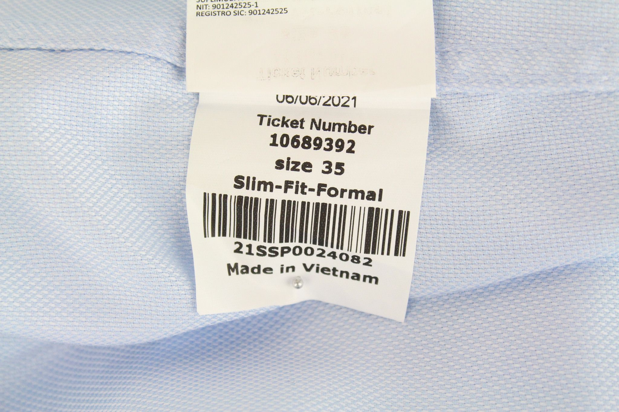 Suitsupply 35 Twill Blue Cotton Shirt 66720 Size US S / EU 44-46 / 1 - 6 Thumbnail