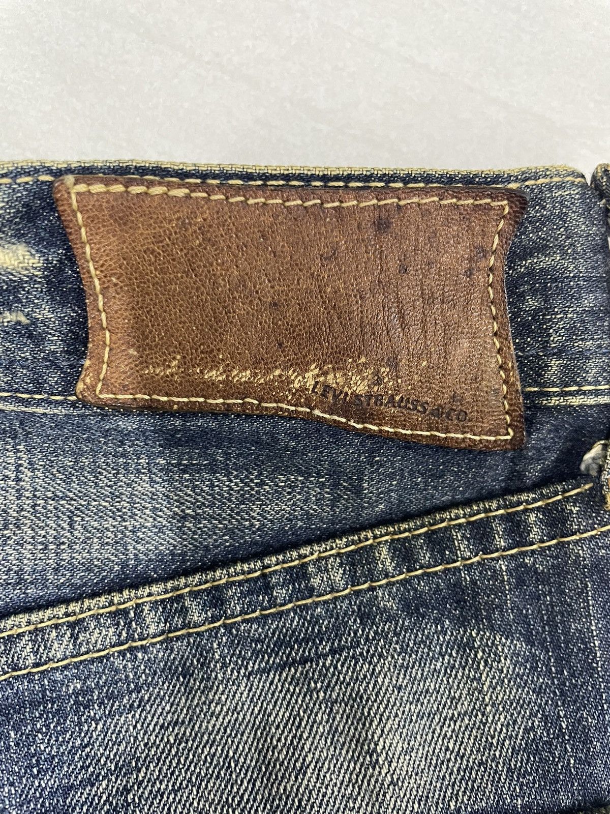 If Six Was Nine Vintage Levis Flare Jeans Size US 28 / EU 44 - 7 Thumbnail
