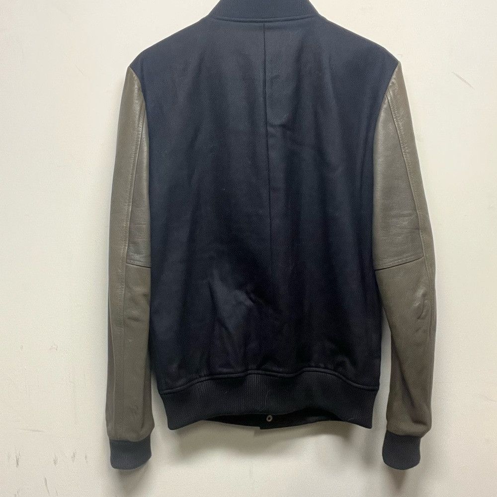 Temple Of Jawnz Temple of Jawnz Navy and Gray Varsity Jacket Size US S / EU 44-46 / 1 - 2 Thumbnail