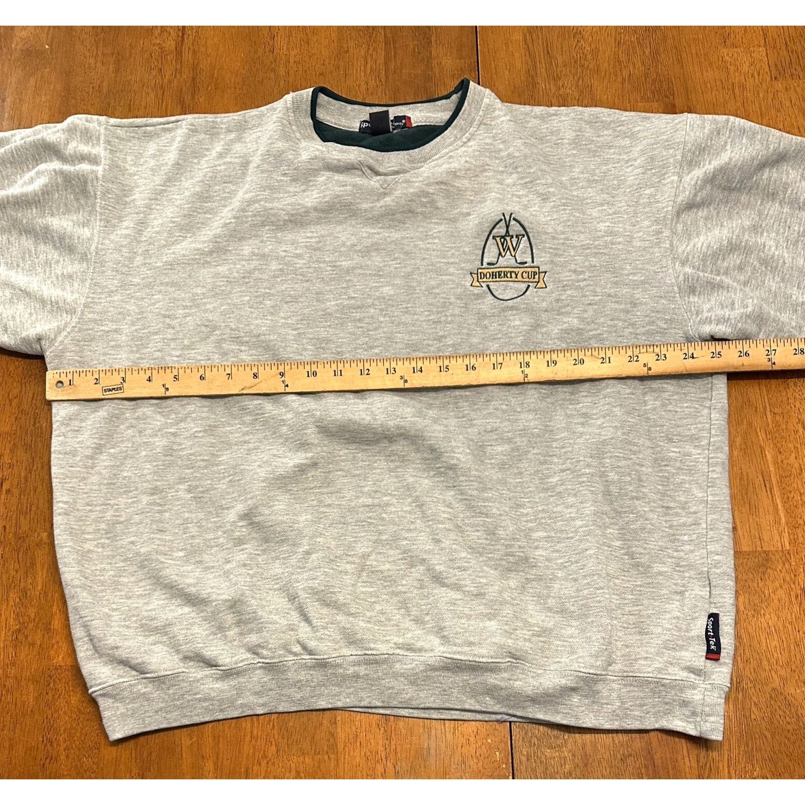 Vintage VINTAGE Cambridge University Doherty Cup Golf Sweatshirt Gray Adult Large Russell Mens Size US L / EU 52-54 / 3 - 5 Thumbnail