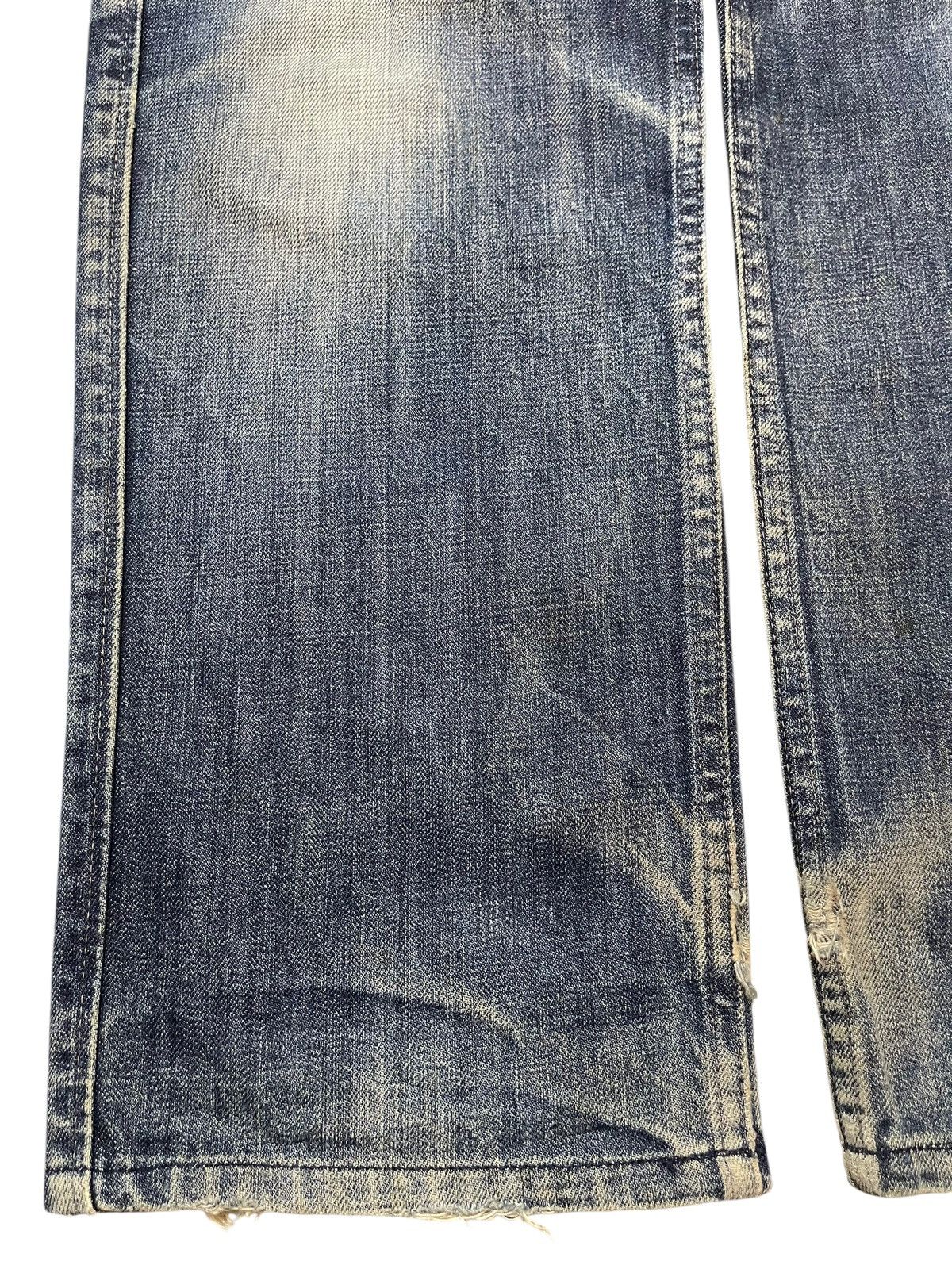 Lee Vintage Lee Bush Pants Faded Wash Style Baggy Style Jeans Size US 33 - 7 Thumbnail