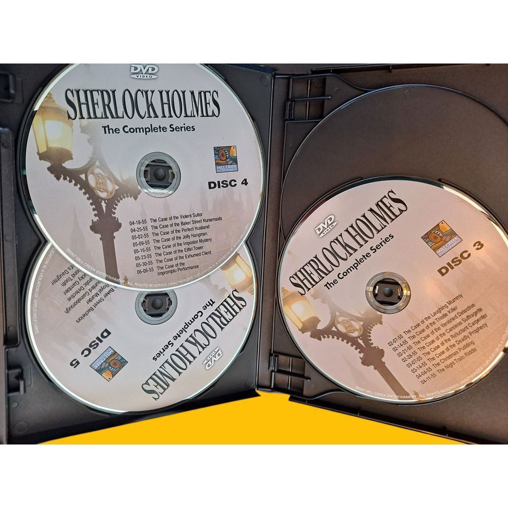 Other Sherlock Holmes Complete TV Series 1954-1955 39 Episodes DVD Size ONE SIZE - 9 Thumbnail