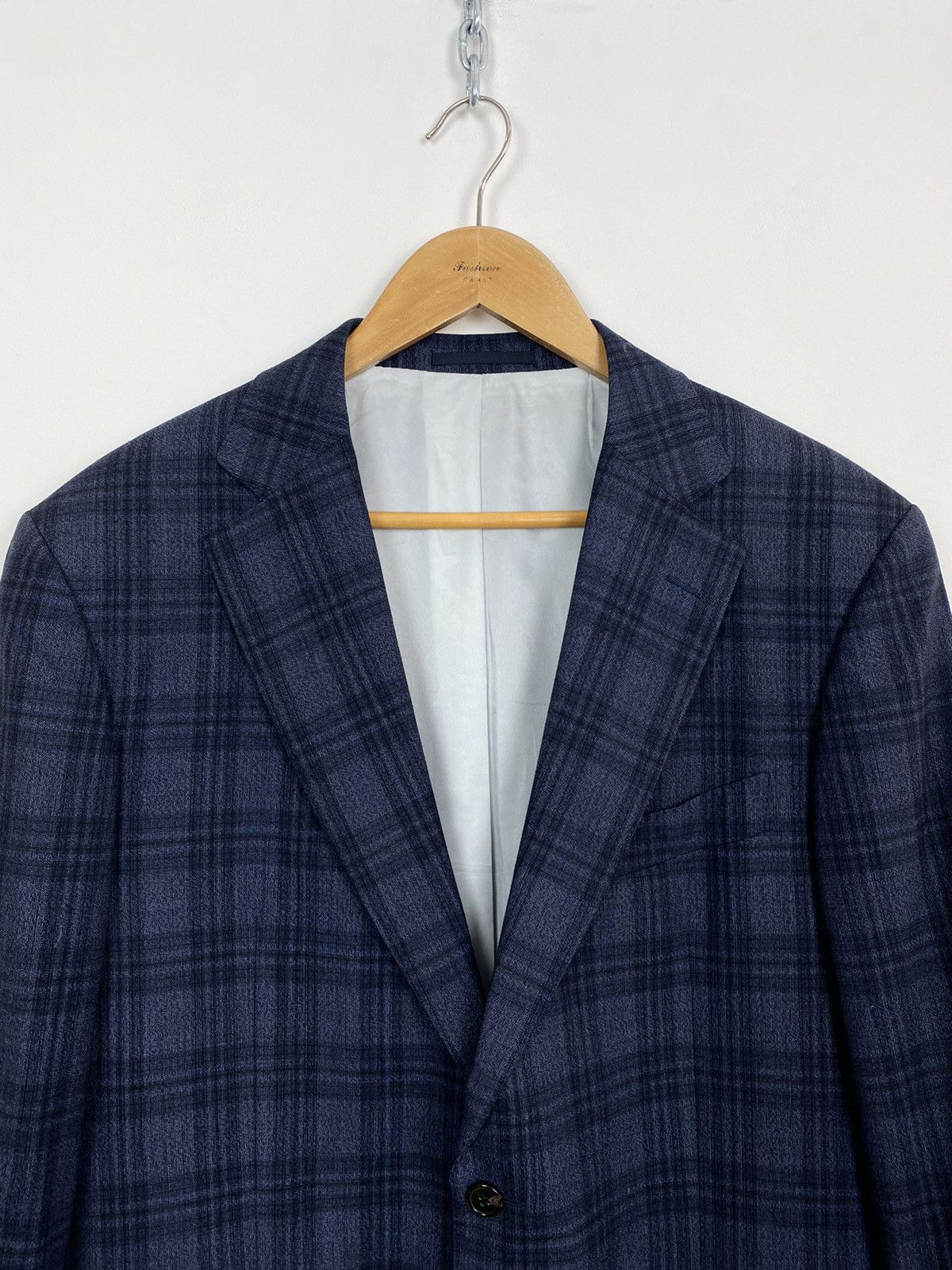 image of Suitsupply 2 Buttons Blazer Jacket Mens Size Uk44 Eur54 Top in Blue