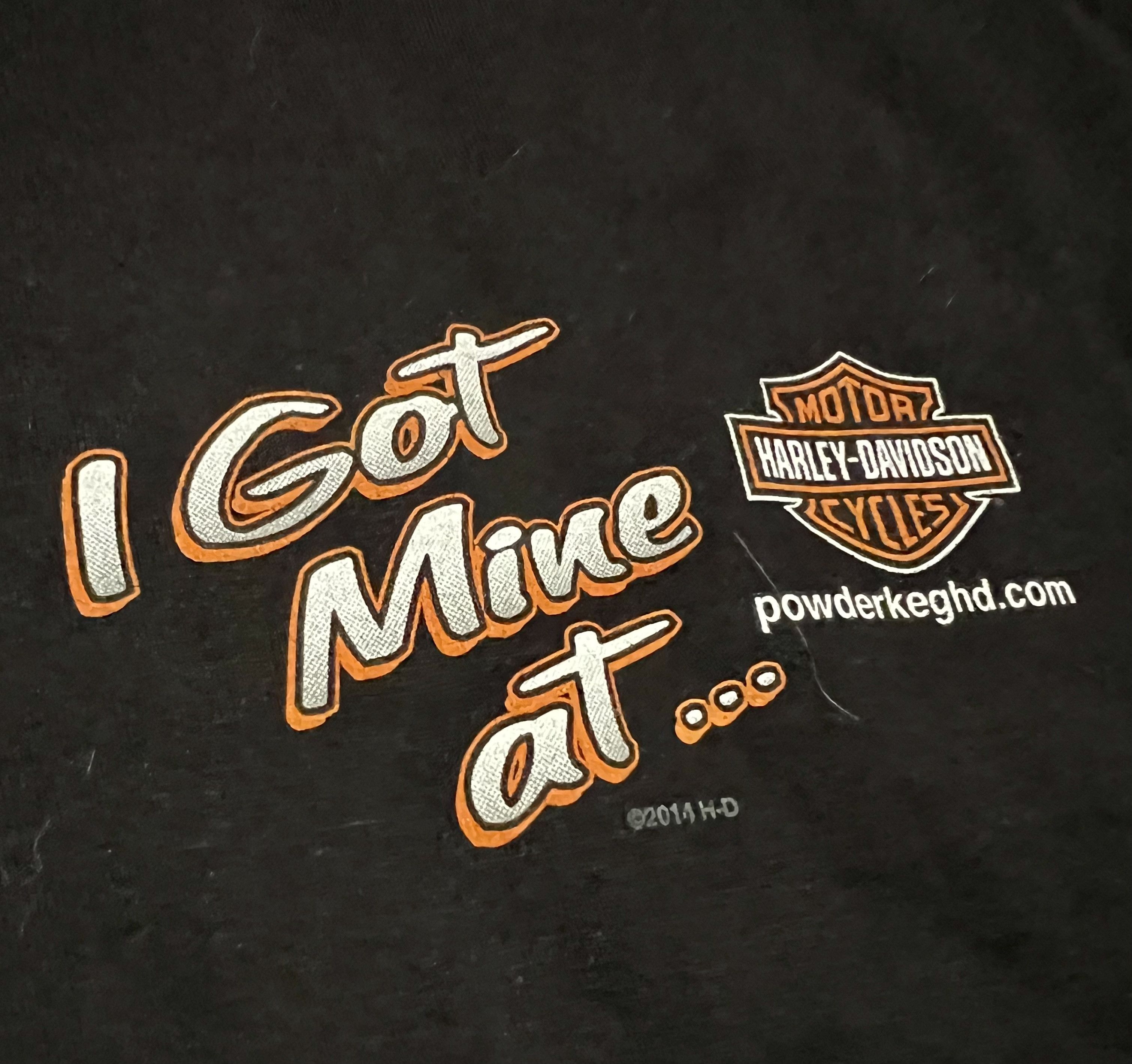 Harley Davidson Harley Davidson Motorcycles Vintage Powder Keg T-Shirt Size US XL / EU 56 / 4 - 7 Thumbnail