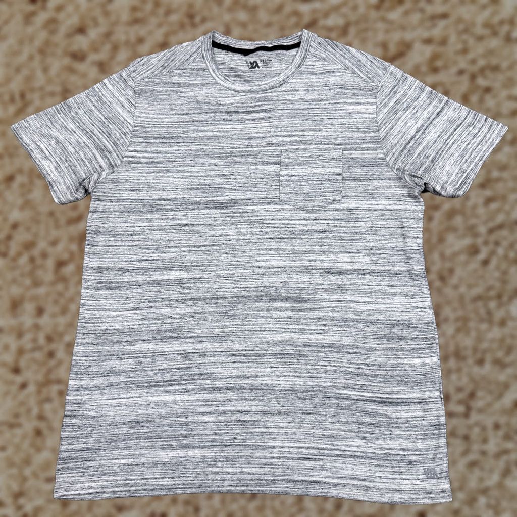 Vintage VRST T-Shirt Men's Medium Gray Pocket Short Sleeve Pullover Casual Size US M / EU 48-50 / 2 - 1 Thumbnail