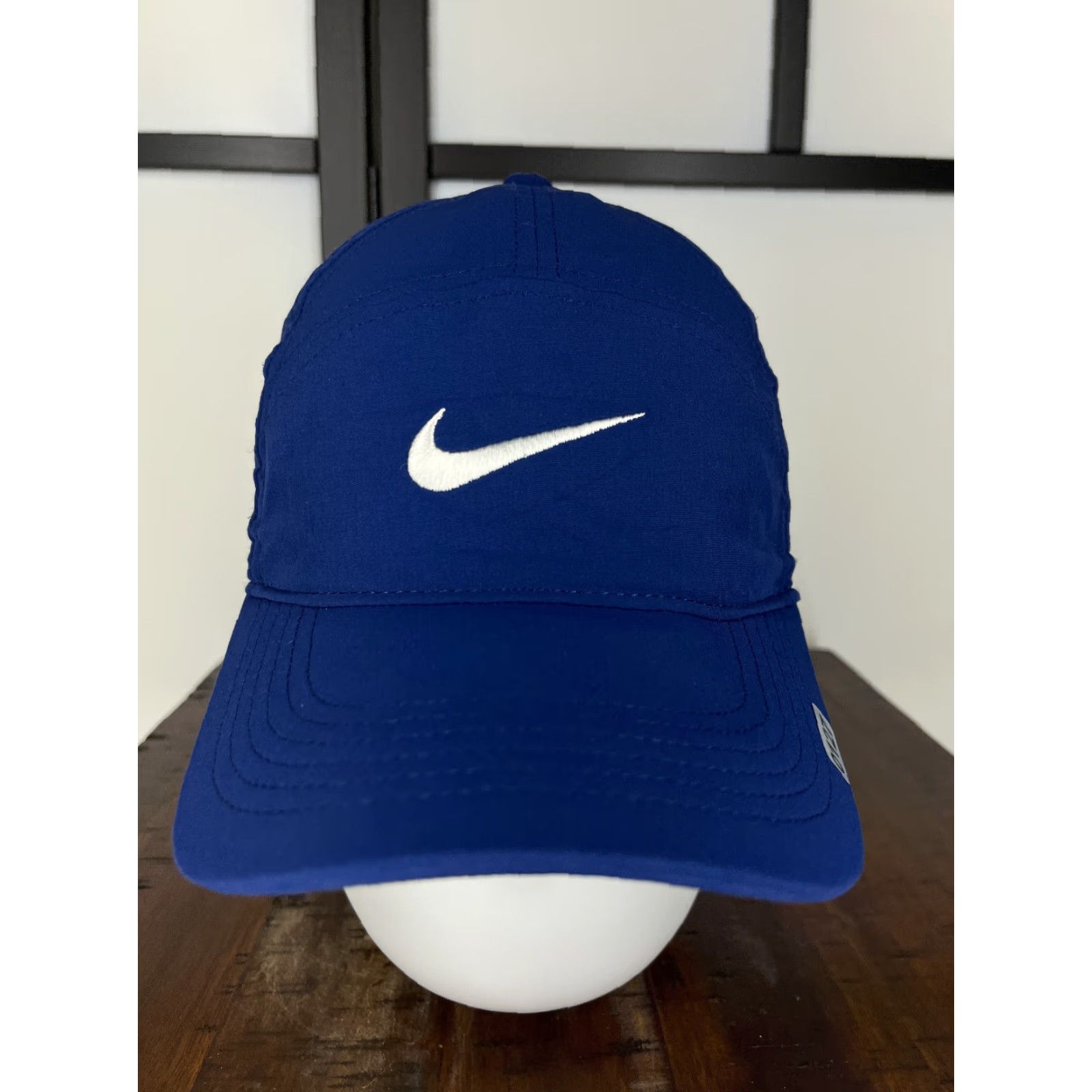 Nike Nike Hat Cap Adjustable One Size Adult Blue Legacy91 Dri-Fit UDW Brotherhood Crusade Poly Men Golf Hat Outdoor Sports Cap Boy Size ONE SIZE - 2 Thumbnail