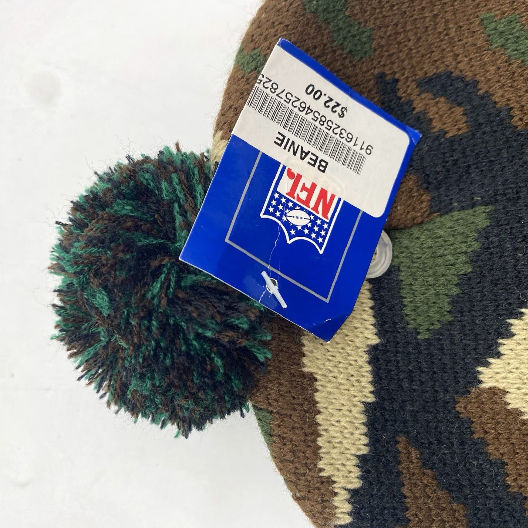 Reebok Reebok New England Patriots Camouflage Beanie Hat One Size OSFA Unisex Sports Outdoor Size ONE SIZE - 4 Thumbnail