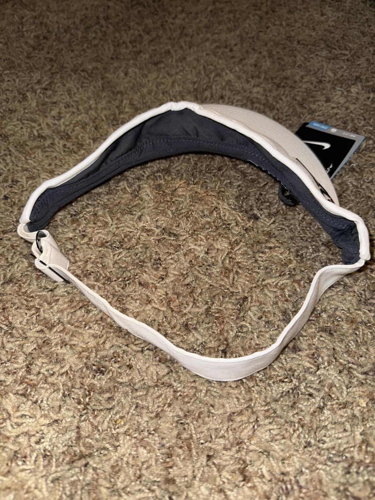 Nike Nike Golf Hat Cap Strap White Black VRS 20XI Adjustable Visor Sample Size ONE SIZE - 2 Thumbnail