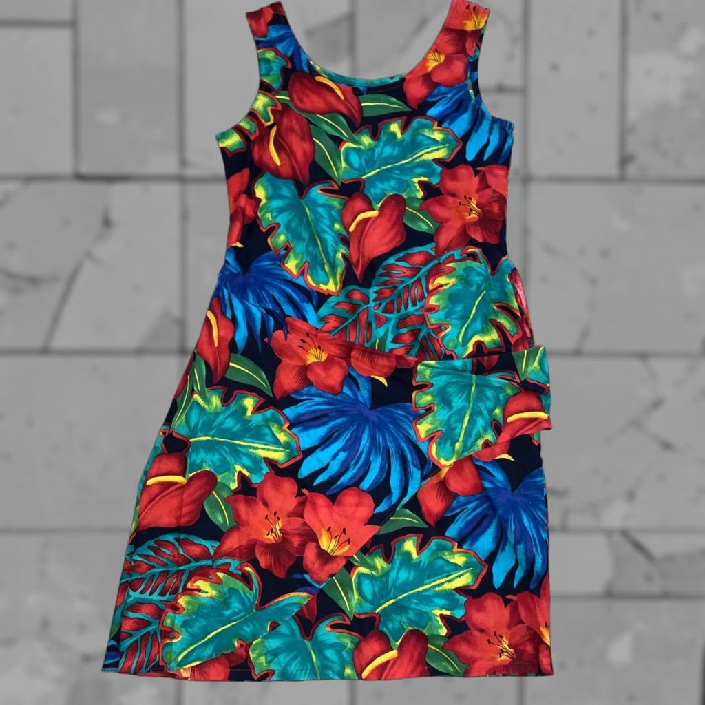 Hilo Hattie Hilo Hattie Multicolor Short Dress XS Womens Short Sleeve Mini Dress, Multicolor, Hilo Hattie, Dress, Women, XS Size 26" / US 2 / IT 38 - 1 Thumbnail