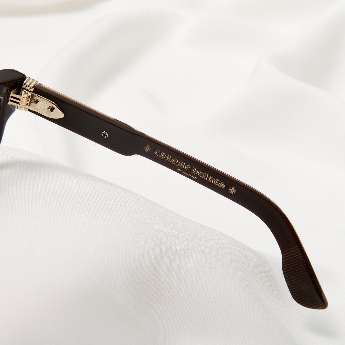 Chrome Hearts CHROME HEARTS 2 THICK CLASSIC BROWN GLASSES Size ONE SIZE - 4 Thumbnail