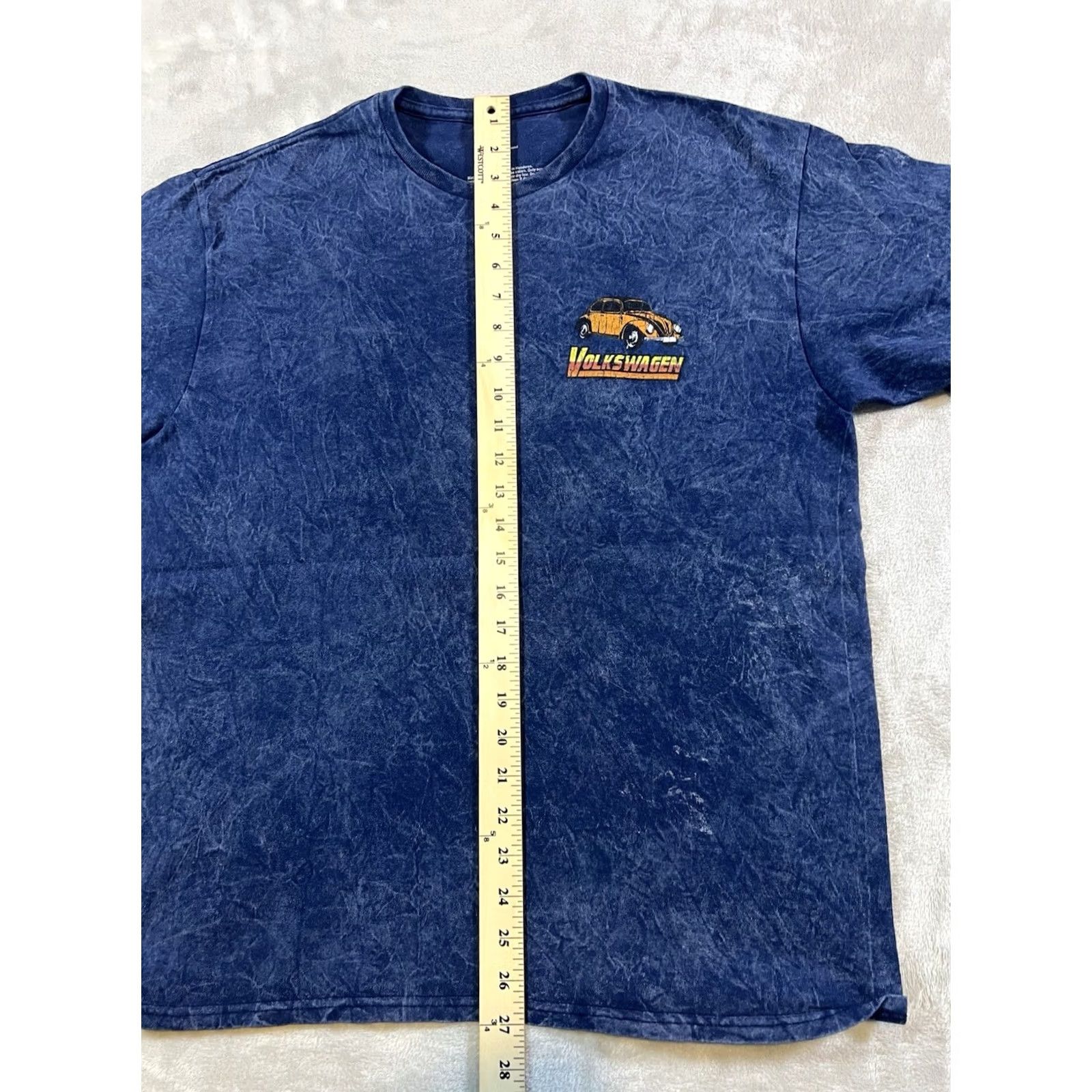 Vintage Volkswagen T-Shirt Navy Blue Short Sleeve Graphic Print Logo 2022 Size L Men Size US L / EU 52-54 / 3 - 3 Thumbnail