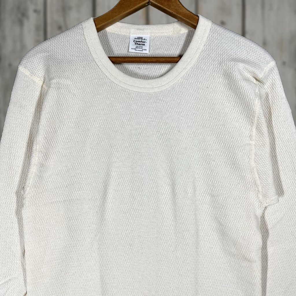 Vintage VINTAGE Duofold Thermal T Shirt Mens Large White Cotton USA NEW Size US L / EU 52-54 / 3 - 1 Thumbnail