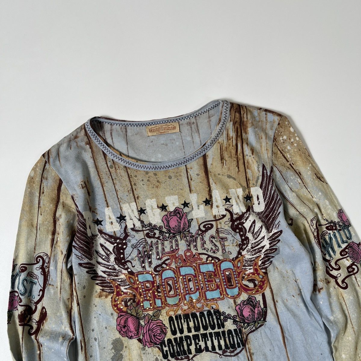 Japanese Brand × Juicy Couture Skinny Minnie y2k t-shirt Size S / US 4 / IT 40 - 2 Thumbnail