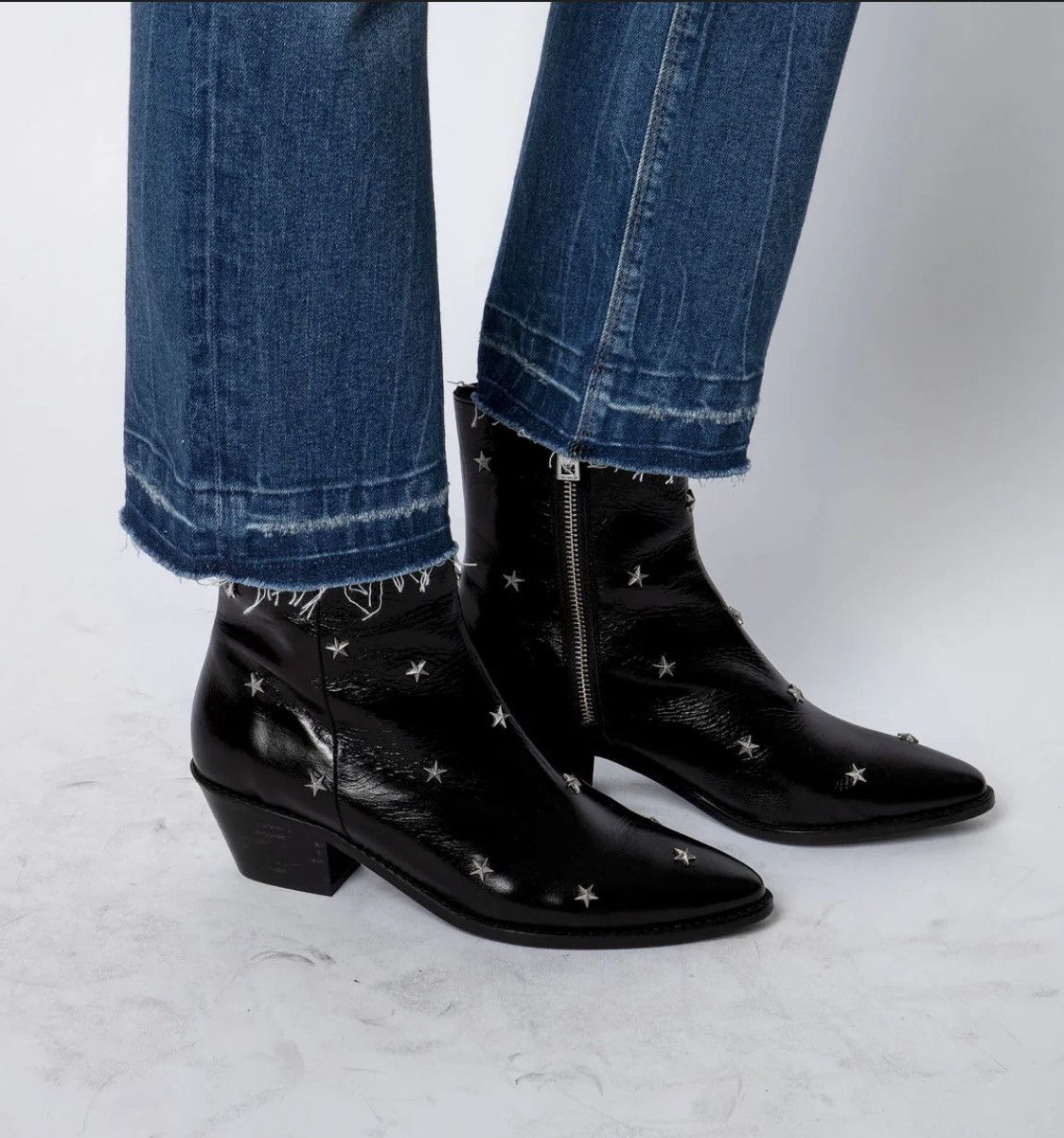 Zadig & Voltaire Zadig & Voltaire tyler pointed tor star studded ankle boots Size US 9 / IT 39 - 2 Thumbnail