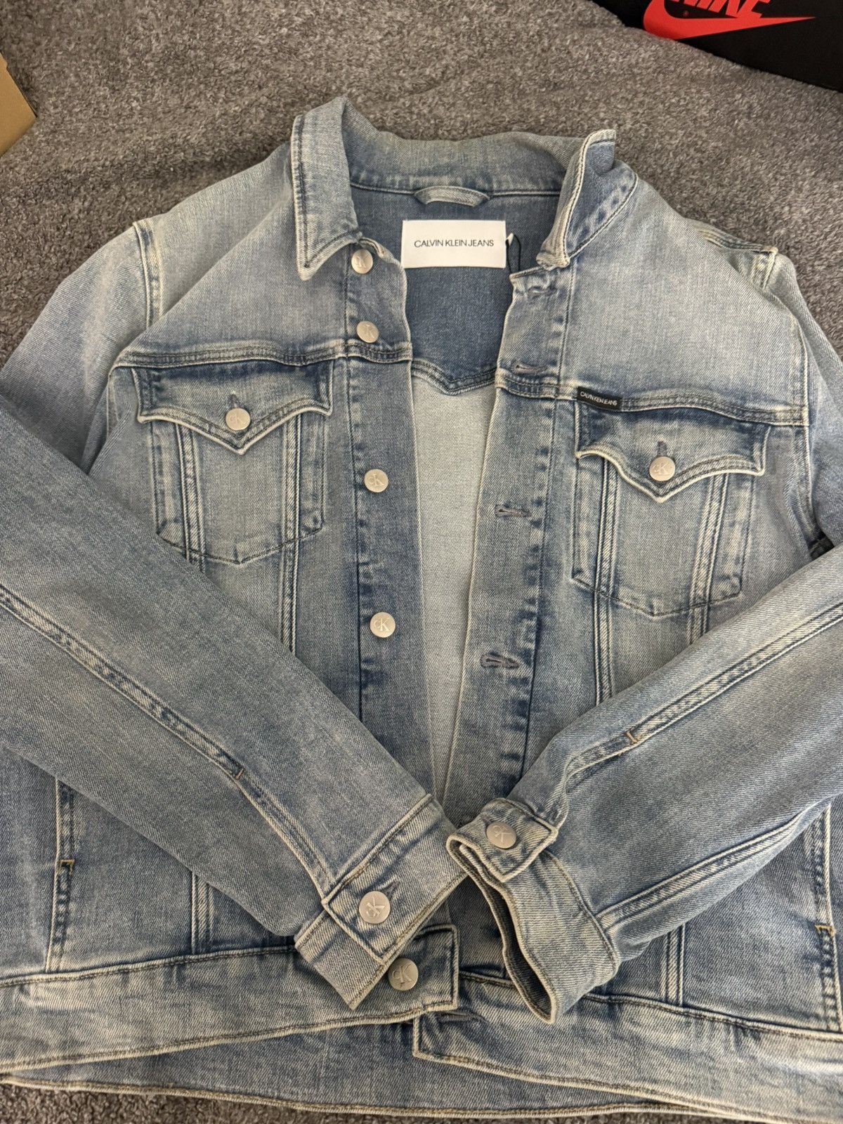 Calvin Klein Calvin Klein Denim Jacket Size US S / EU 44-46 / 1 - 1 Thumbnail
