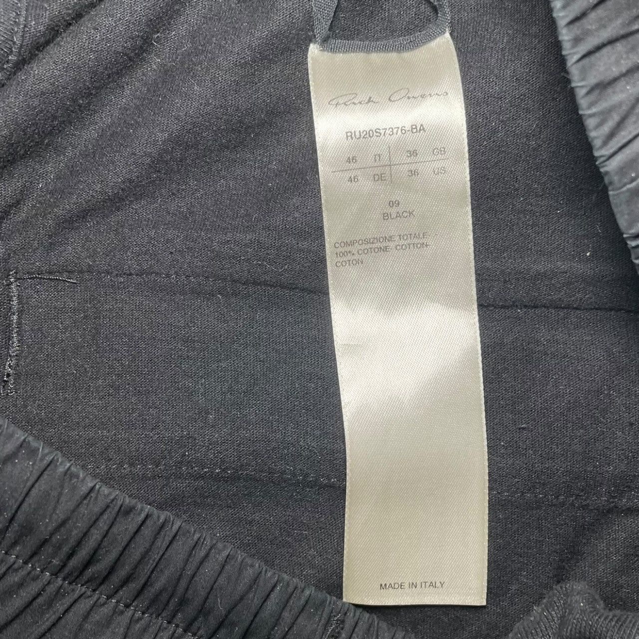 Rick Owens Rick Owens Tecualt 3/4th Length Black Pants Sz 46 Size US 31 - 7 Thumbnail