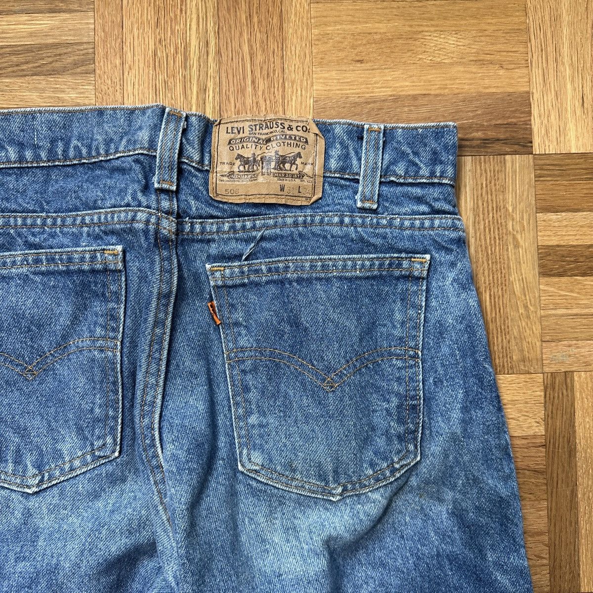 Levi's Vintage Levi’s 506 Orange Tab jeans Size US 31 - 4 Thumbnail
