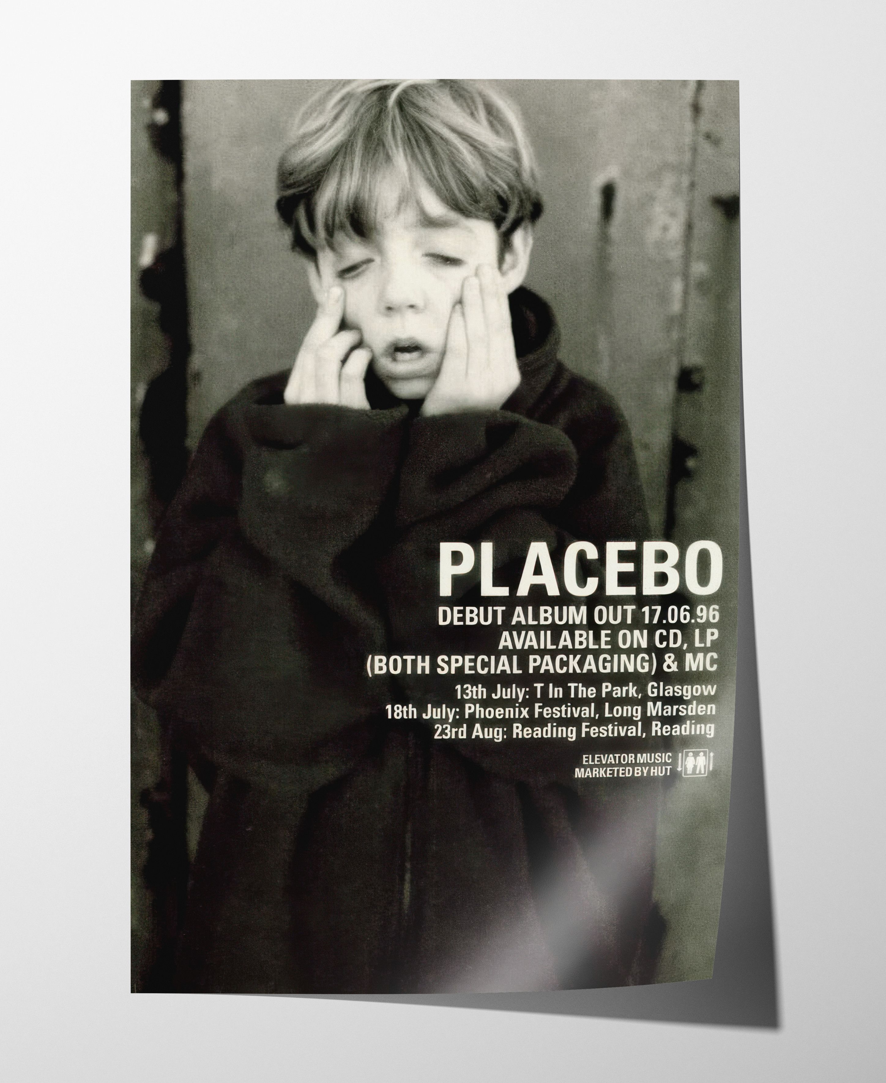 Band Tees Placebo Poster Print Shirt Gift Vintage Music Merch Size ONE SIZE - 2 Thumbnail