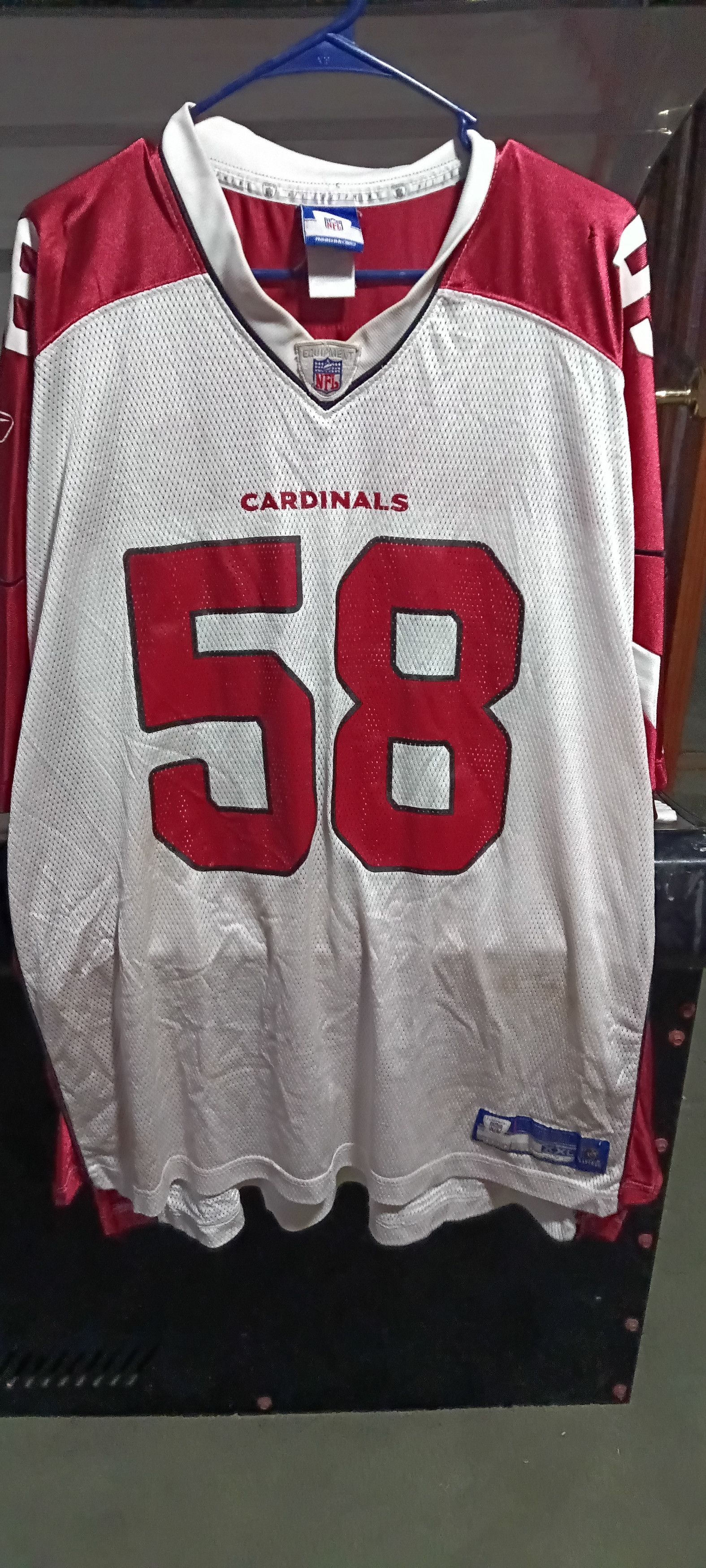Reebok 2008-2009 season Arizona Cardinals Jersey 58 Carlos Dansby Size US XXL / EU 58 / 5 - 1 Thumbnail