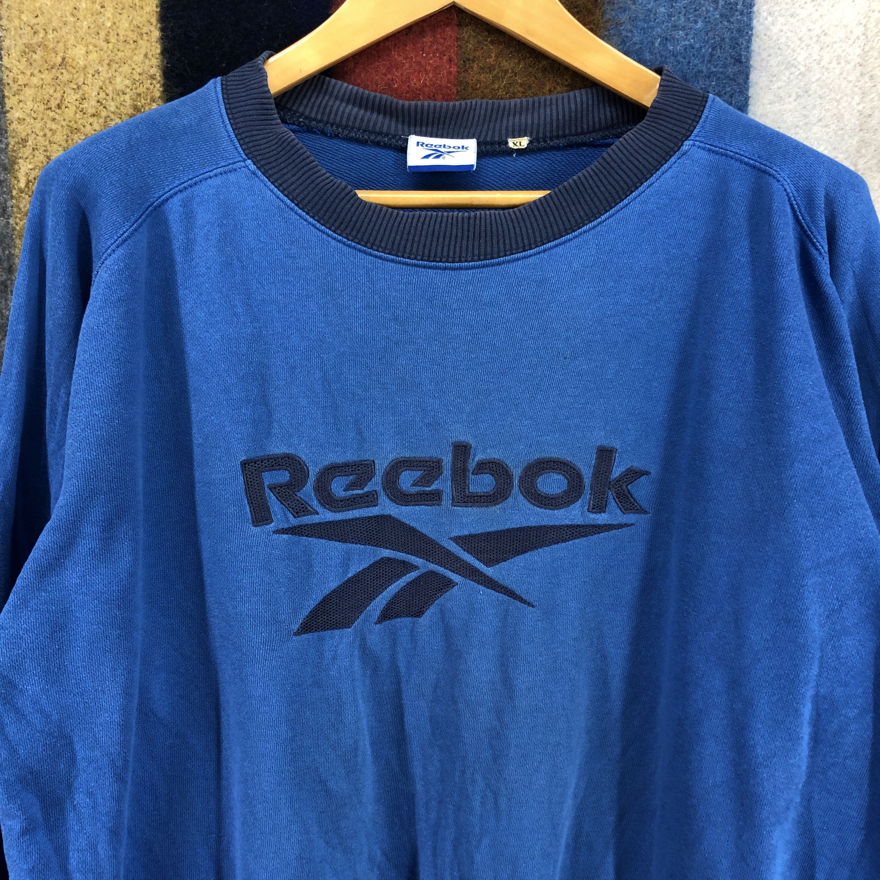 Reebok Vintage REEBOK Crew Neck Sweatshirt #0725/AF Size US L / EU 52-54 / 3 - 2 Thumbnail