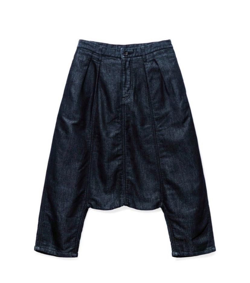 image of Comme Des Garcons Comme Des Garcon (Japan) Tricot - Denim Crop Pants in Dark Denim, Men's (Size 31)