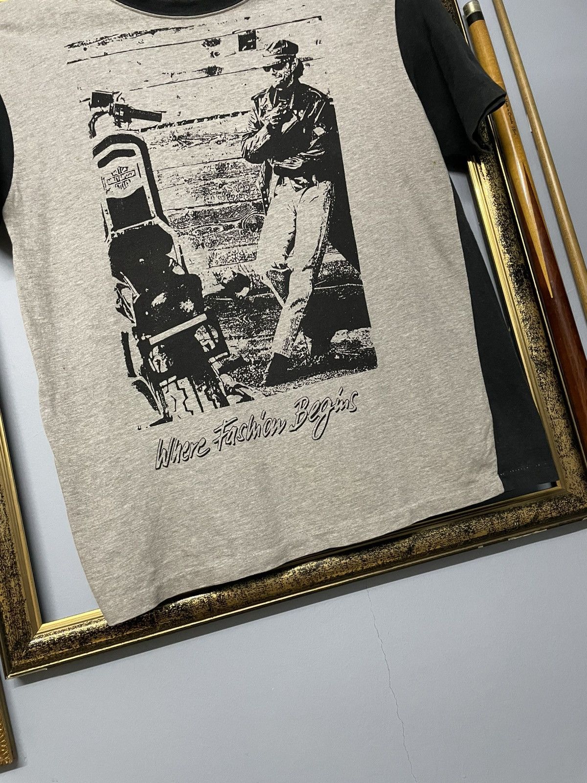 Vintage Vintage 1990s Designer Punk Ecstatic Anarchist Og Tshirt Size US M / EU 48-50 / 2 - 4 Thumbnail