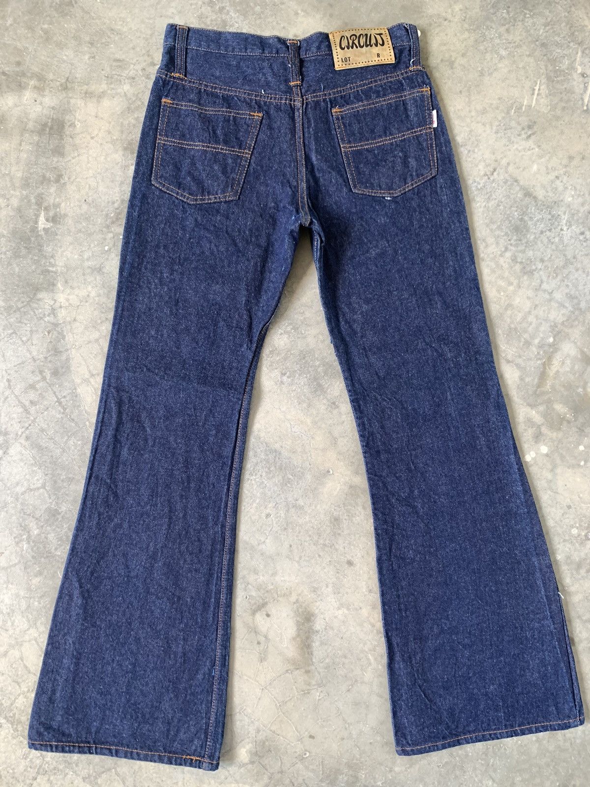 Tornado Mart Super Flare Jeans Vintage Japanese Circuit Jean PaddyButton Size US 27 - 2 Thumbnail