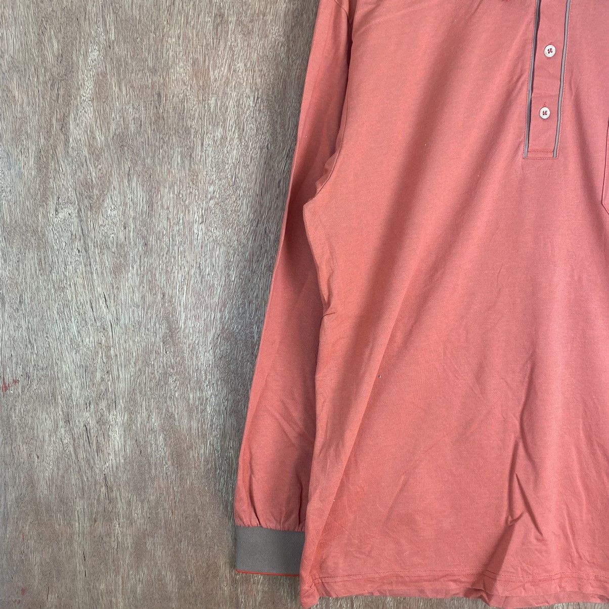 Designer × Japanese Brand Vintage Robellro GOLF LONG SLEEVE SHIRT #K01557 Size US L / EU 52-54 / 3 - 7 Thumbnail