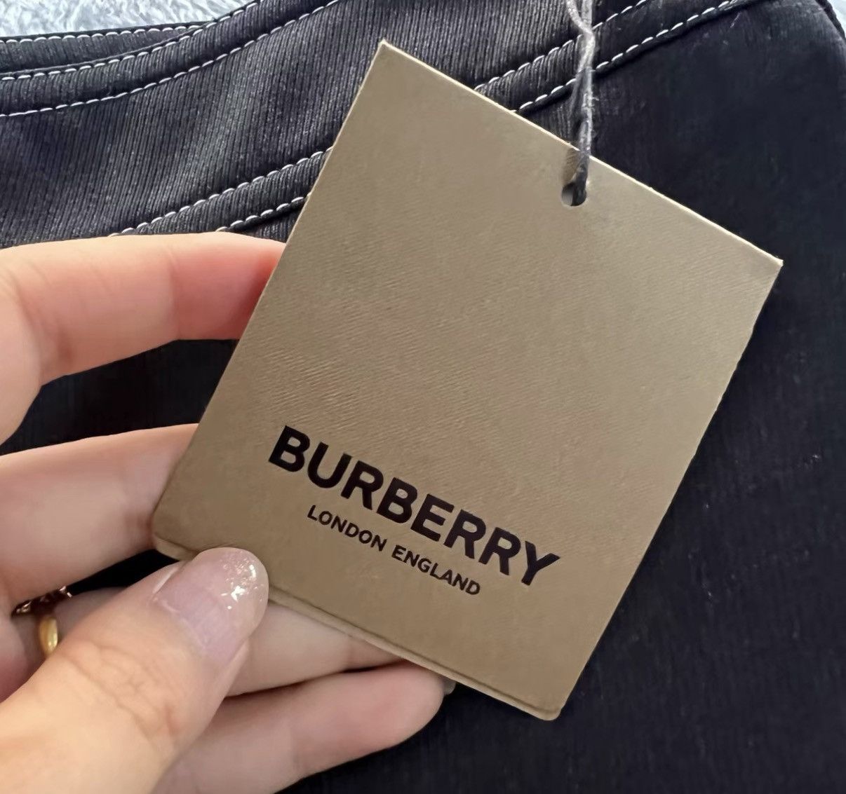 Burberry Burberry Pleated Spliced Trousers J41 Size 25" / US 0 / IT 36 - 3 Thumbnail