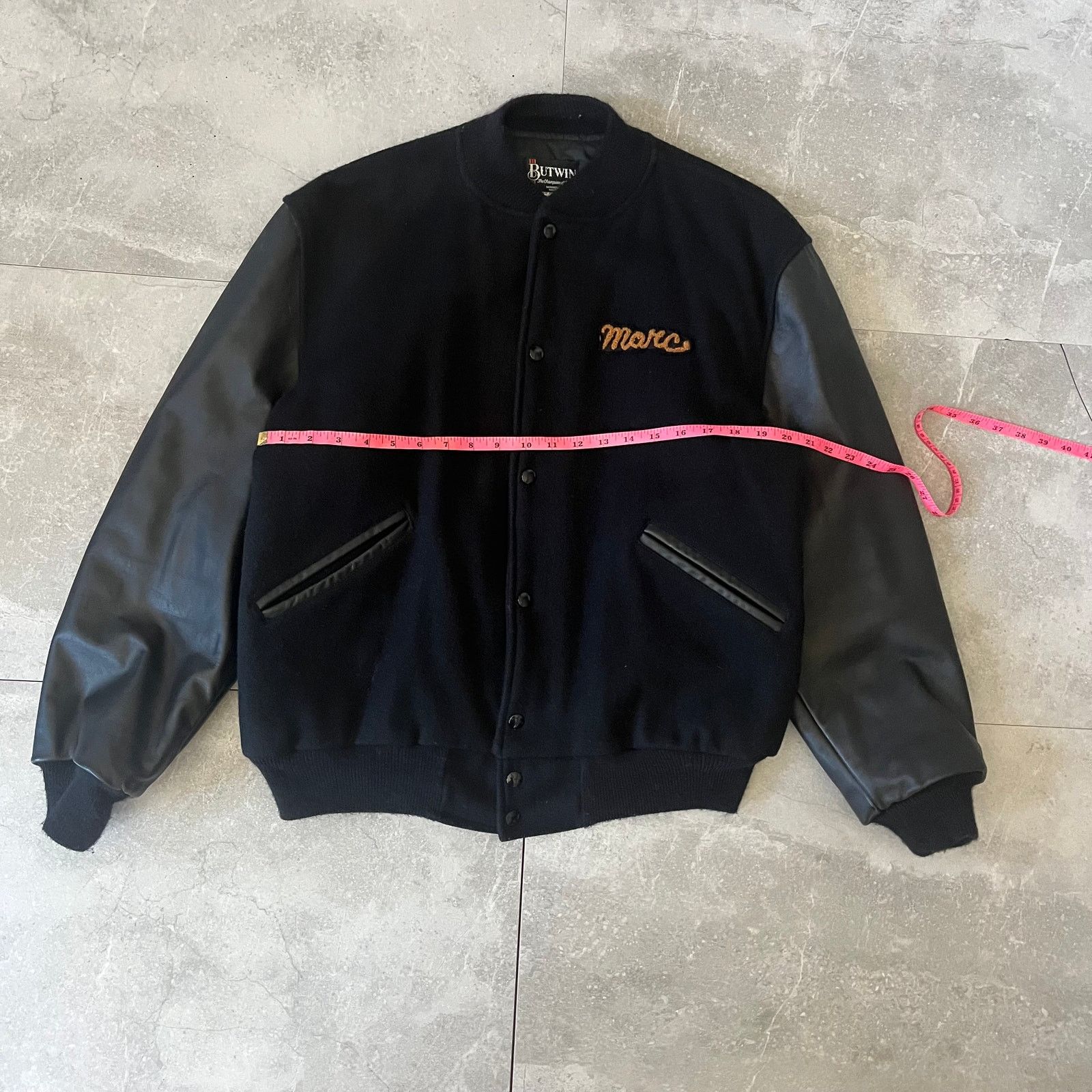 Japanese Brand × Vintage Vintage Butwin Varsity Jacket – Size Large – Made in USA Size US L / EU 52-54 / 3 - 4 Thumbnail