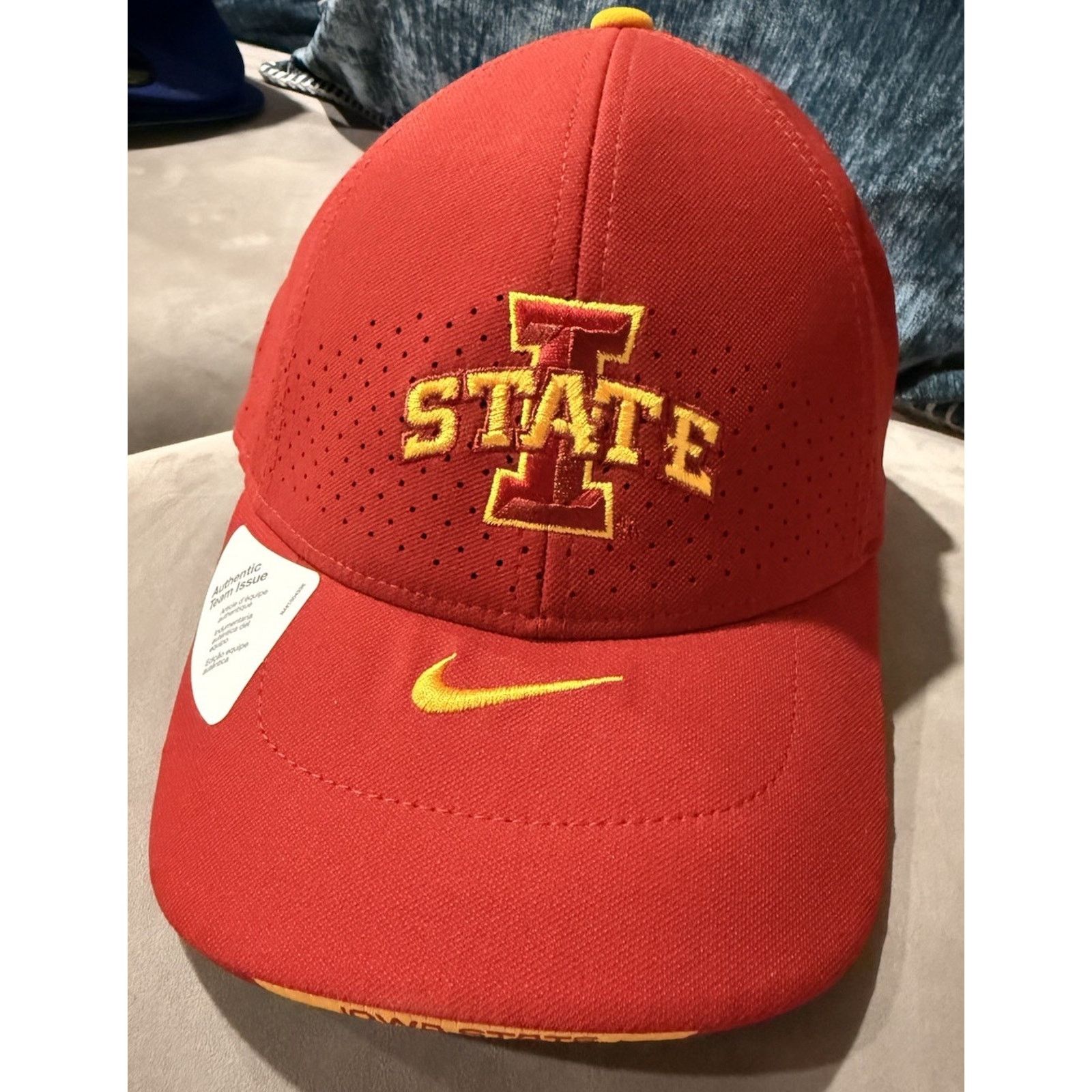 Nike Nike Iowa State Cyclones Red Adjustable Strap-back NCAA Cap Size ONE SIZE - 1 Thumbnail