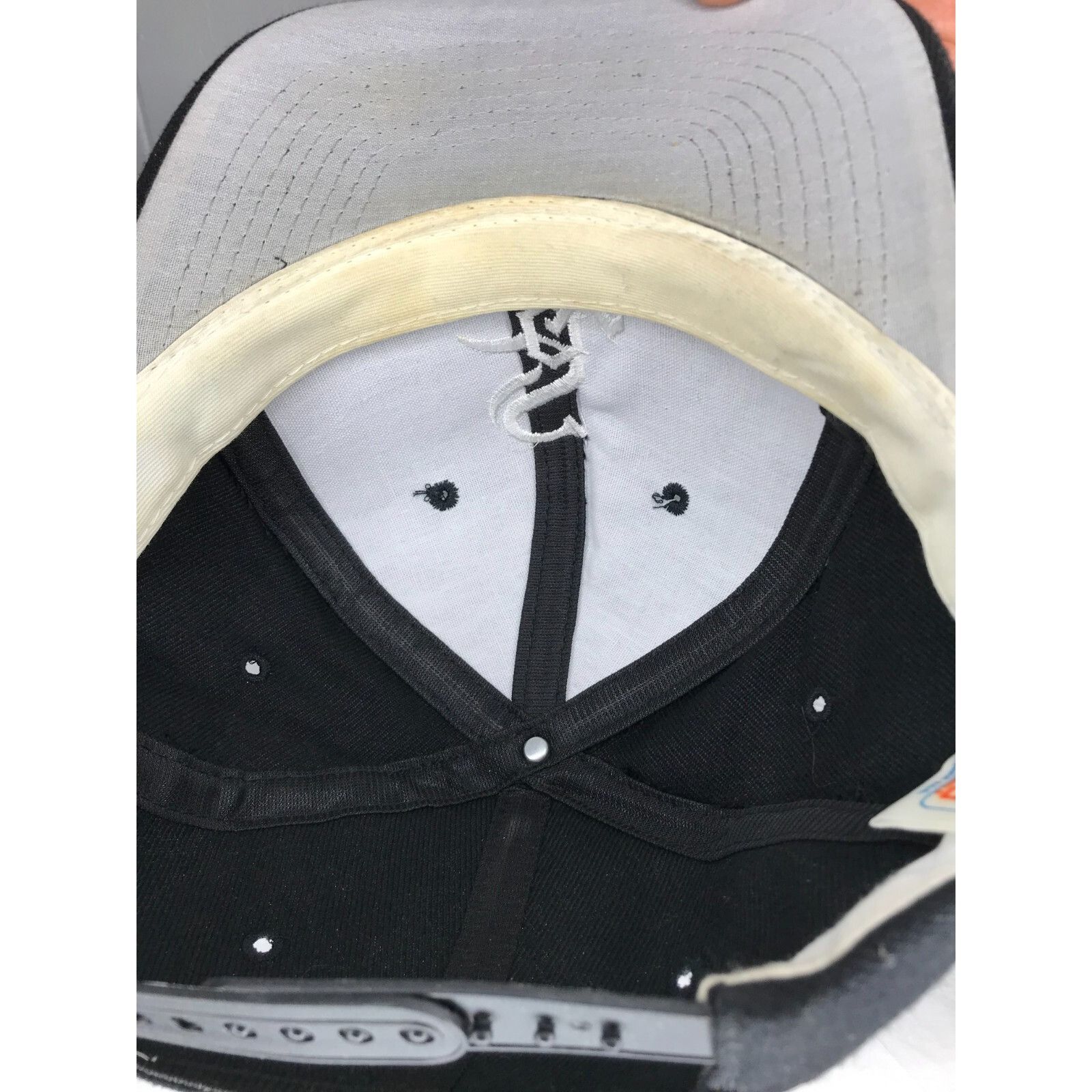 MLB × Vintage Vintage MLB Chicago White Sox Plain Logo Wool Replica Snapba Size ONE SIZE - 6 Thumbnail