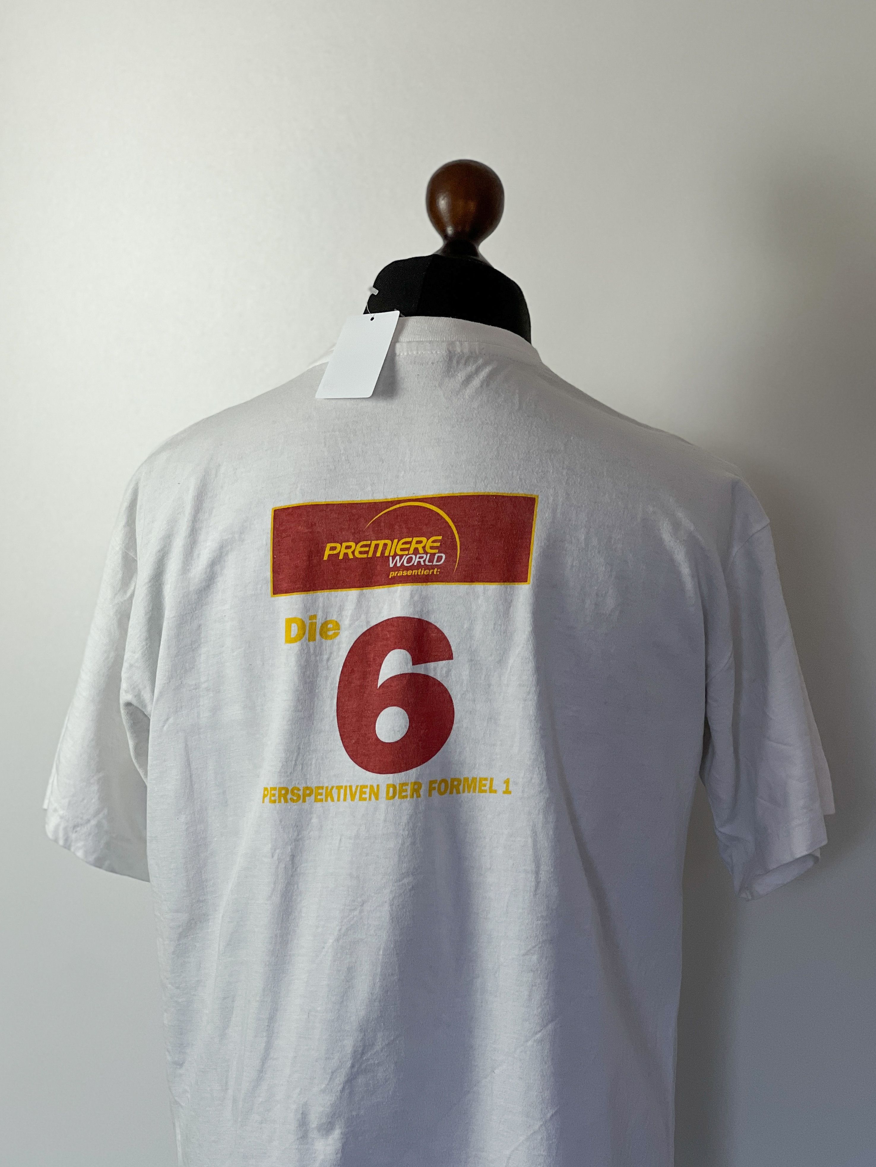 Formula 1 Superior x Premiere World – Formel1 Multichannel Vintage tee Size US XL / EU 56 / 4 - 11 Thumbnail