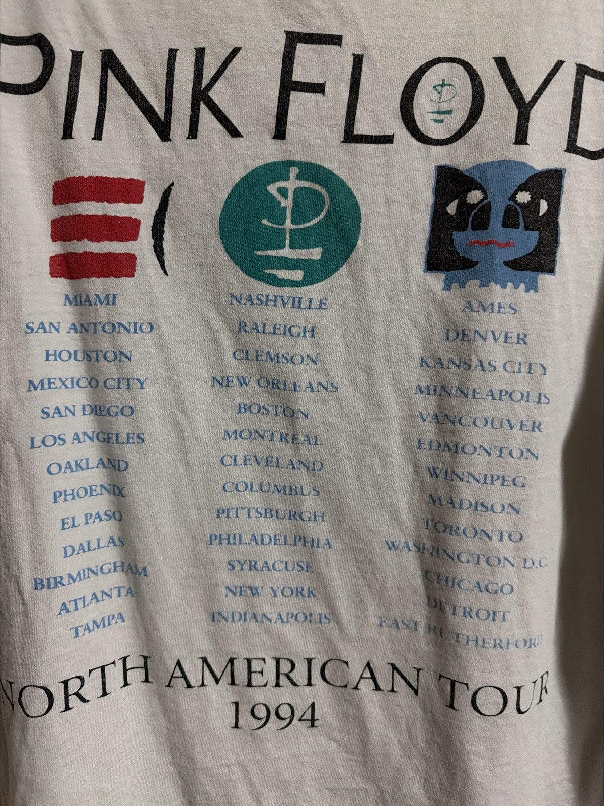 Brockum Pink Floyd North American Tour 1994 Vintage Size US XL / EU 56 / 4 - 3 Thumbnail