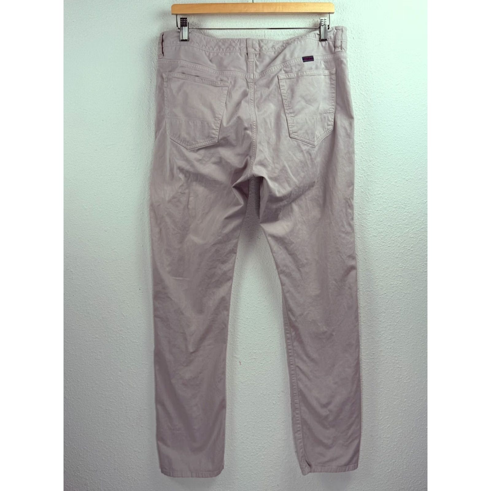 UNTUCKit Untuckit Pants Straight Fit 34x32 Gray Men's Dress Pants Flat Front Canvas Cotton Spandex 34 Inseam 32in Size US 34 / EU 50 - 8 Thumbnail