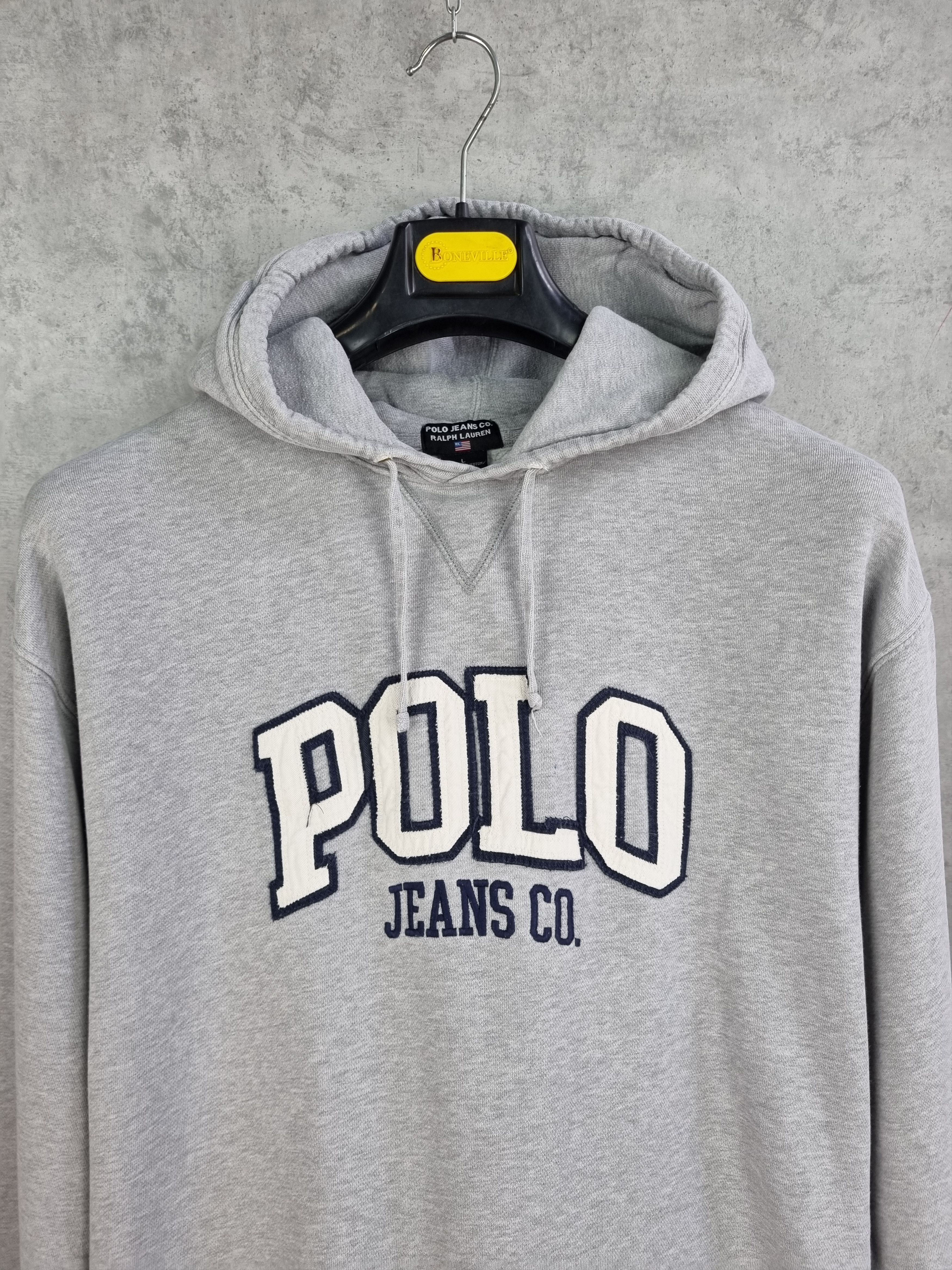 Polo Ralph Lauren × Vintage Polo Sport Ralph Lauren Relaxed Fit Spellout BigLogo Hoodie Size US L / EU 52-54 / 3 - 6 Thumbnail