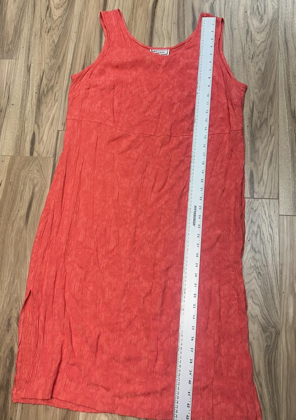 Other Karin Steven Pink Petite Sleeveless Sundress Dress 18WP Size XXL / US 16-18 / IT 52-54 - 2 Thumbnail