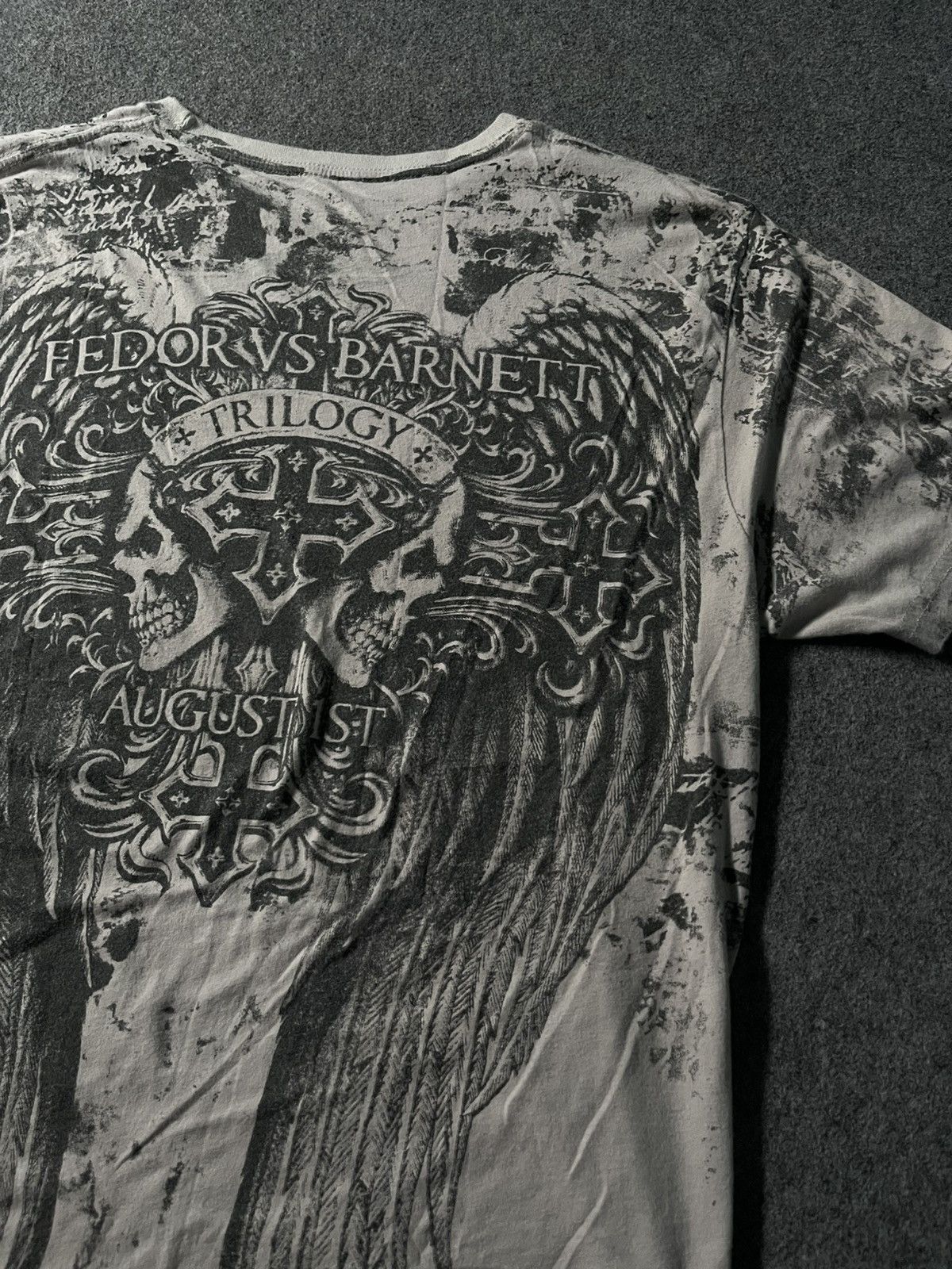 Affliction AFFLICTION FEDOR VS BARNETT RARE ITEM Size US XL / EU 56 / 4 - 4 Thumbnail