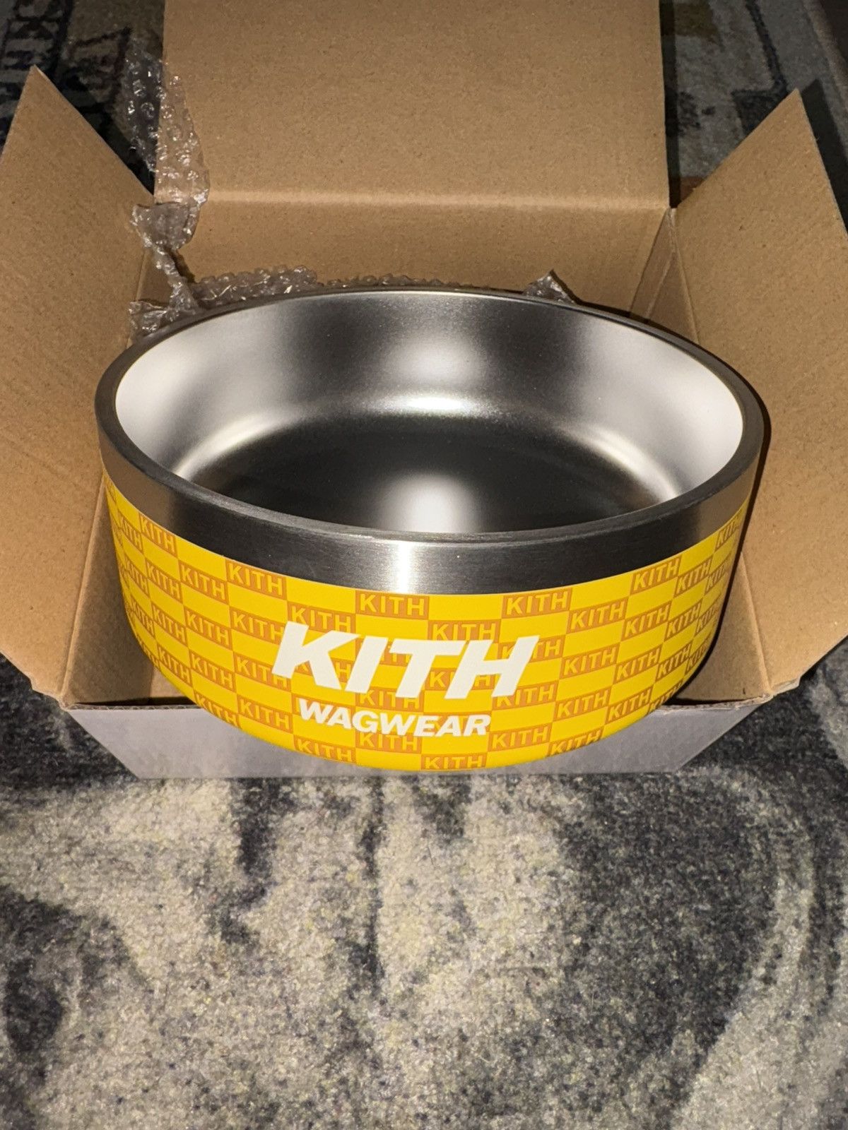 Kith Kith x wagwear Metal Dog Bowl Size ONE SIZE - 1 Thumbnail