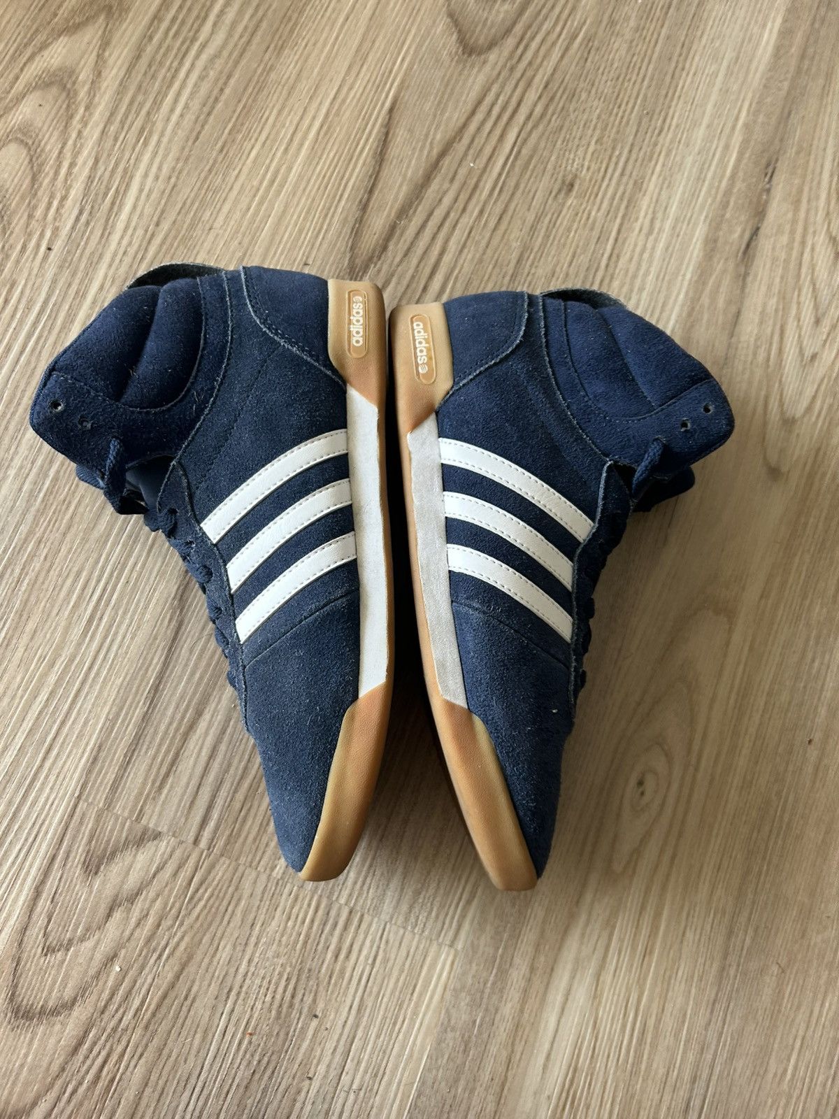 Adidas SAMPLE Adidas High top Low Form Basics Size US 7 / IT 37 - 4 Thumbnail