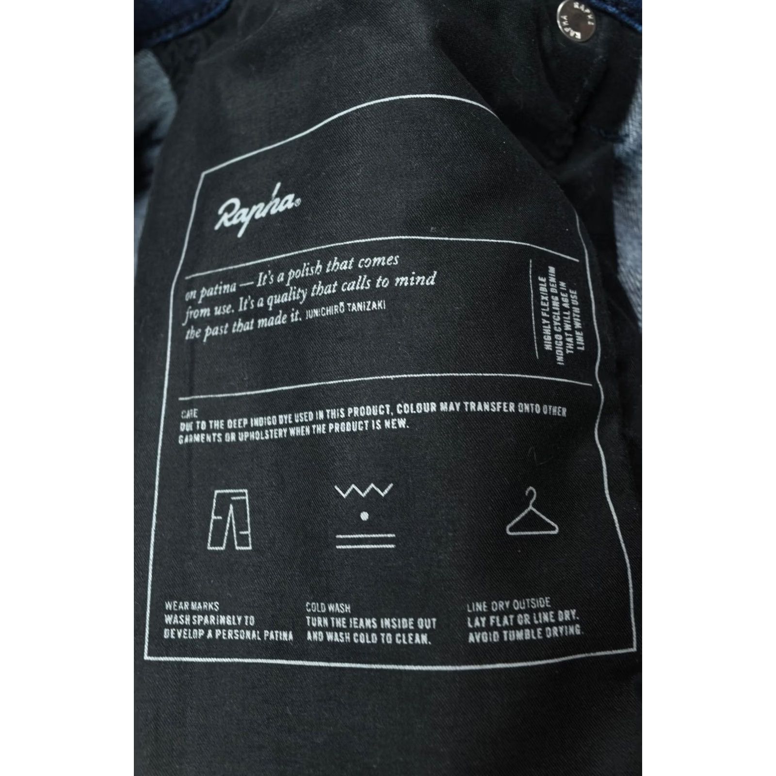 Rapha RAPHA Jeans Slim Fit Stretch Mid-Rise Denim Cycling Womens 32x32 Blue 5-Pocket Inseam 30 Inseam 30 Mens Womens? Size 24" / US 00 / IT 34 - 7 Thumbnail