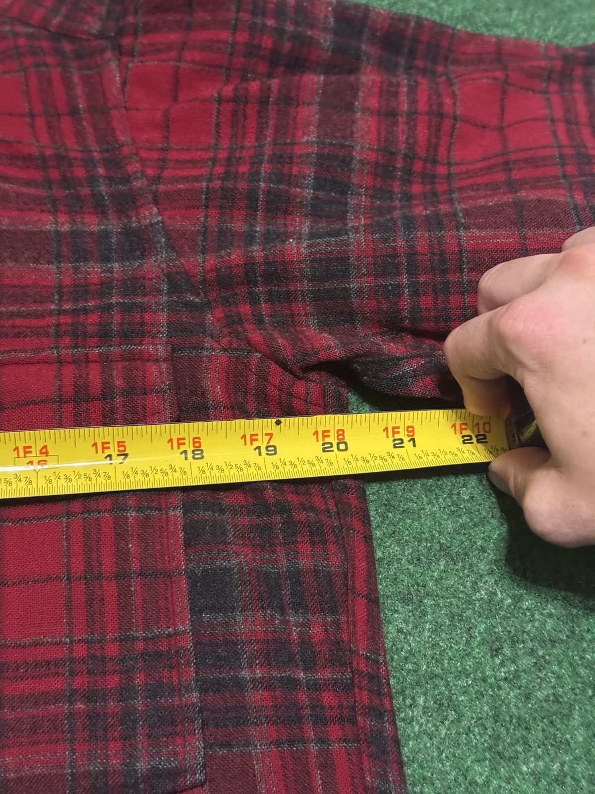 Pendleton Vintage 90s Pendleton Wool Red Plaid Button Up Medium Shirt Size US M / EU 48-50 / 2 - 4 Thumbnail