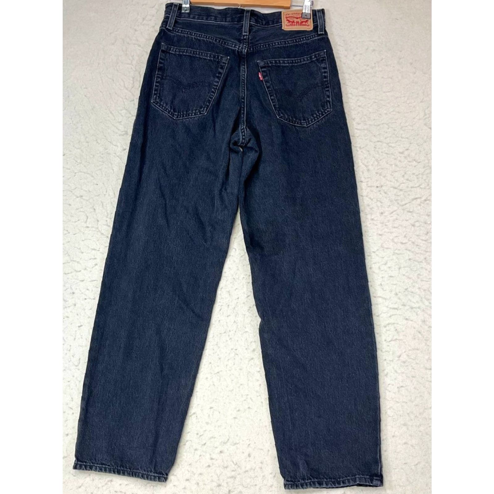 Levi's Levi's Jeans Black 94 Baggy Women Relaxed Fit 27 Size 27 Wide-Leg Retro Denim Womens Size 27" / US 4 / IT 40 - 2 Thumbnail