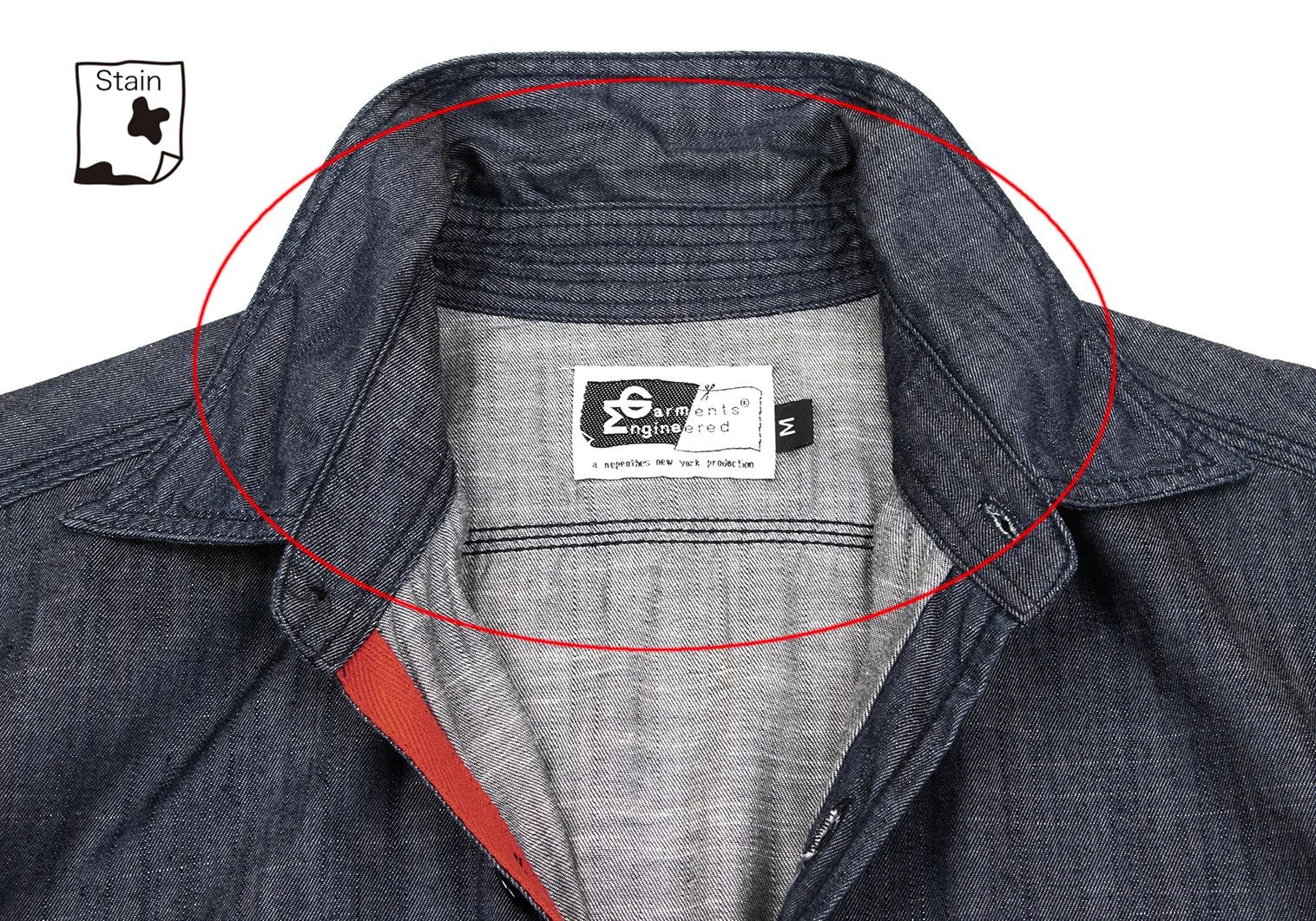 Engineered Garments Cotton Denim Work Shirt Indigo Size M Size US M / EU 48-50 / 2 - 4 Thumbnail