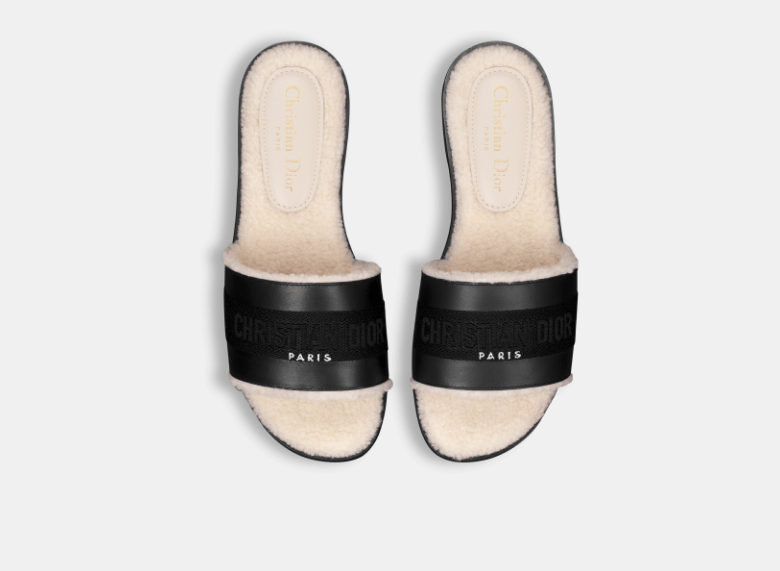 Dior o1w1db10426 KCO163 Dway Slides in Black Size US 6 / IT 36 - 3 Thumbnail