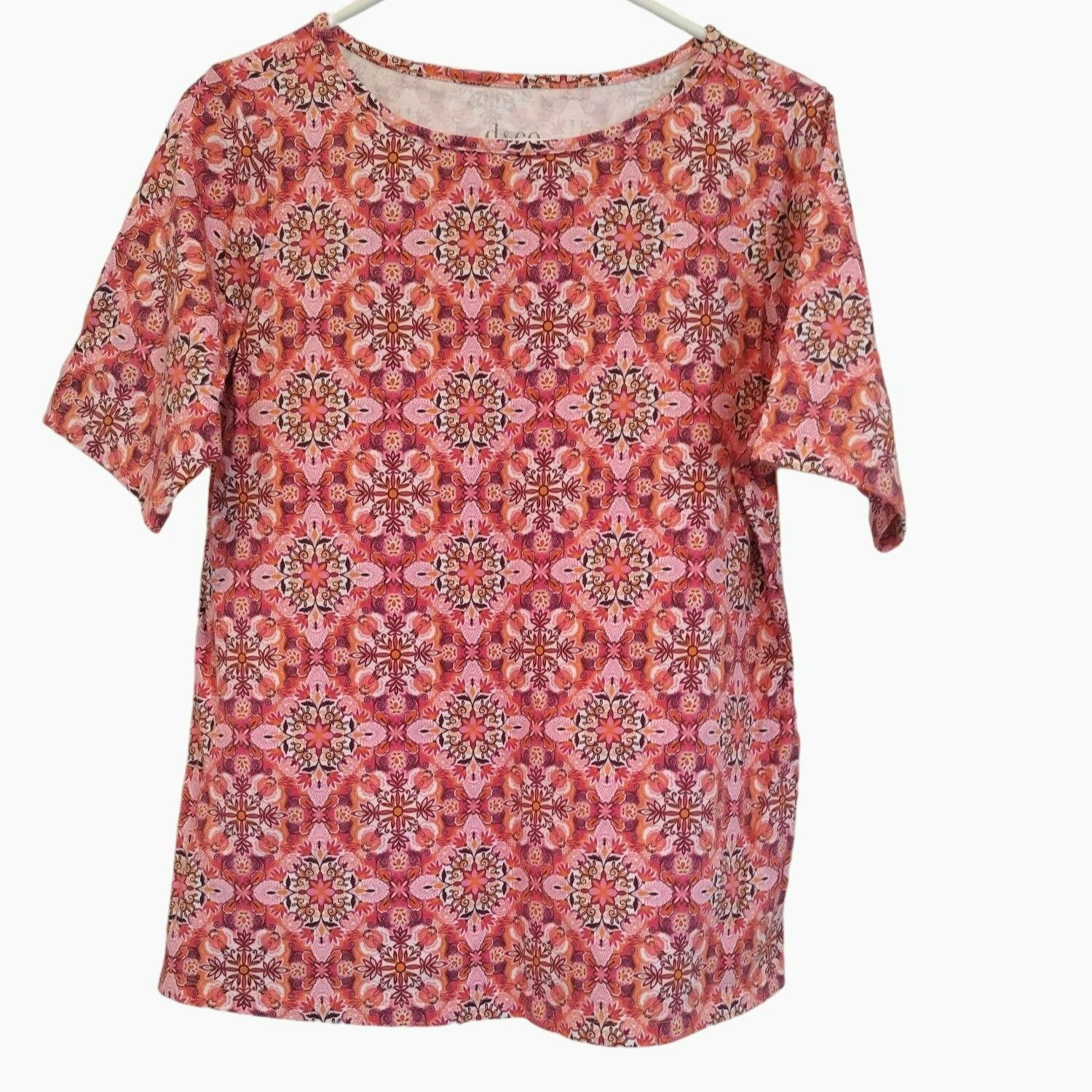 Other Denim & Co Womens Perfect Jersey Boat Neck Elbow Sleeve Tuni Size M / US 6-8 / IT 42-44 - 1 Thumbnail
