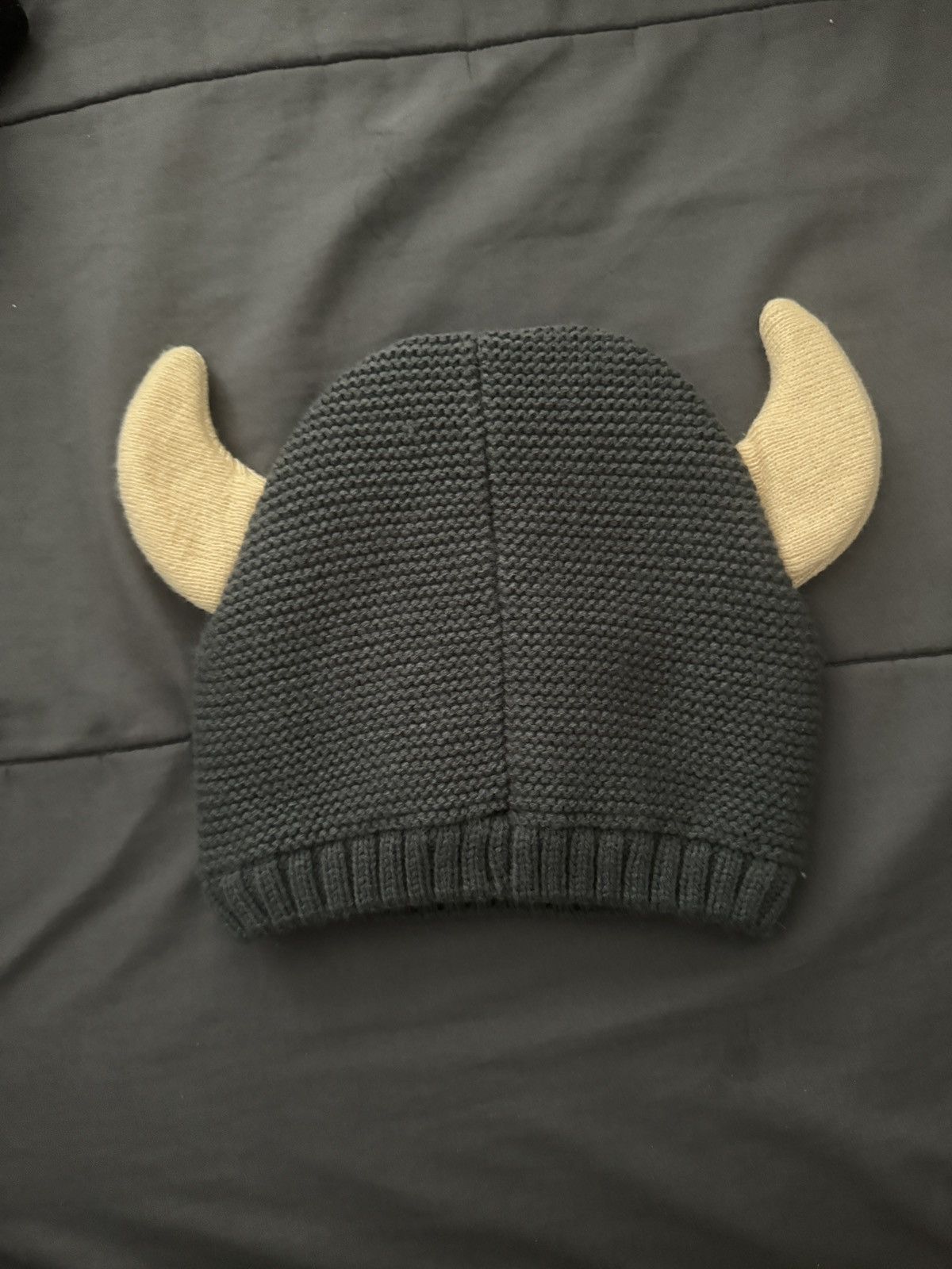 Vintage Horned Beanie Size ONE SIZE - 2 Thumbnail