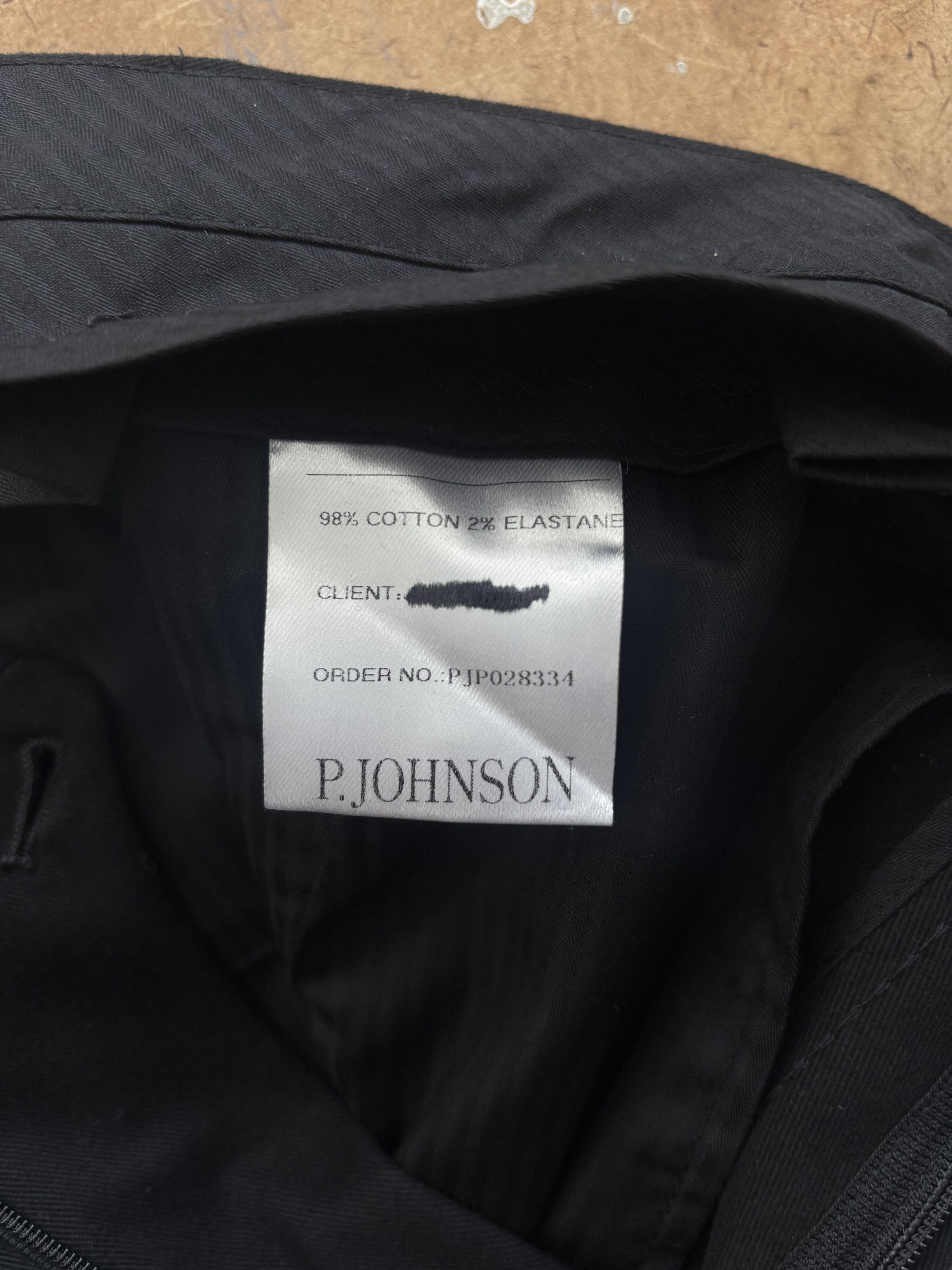P. Johnson LOT OF 3x MTM Trousers Size 46R - 17 Thumbnail