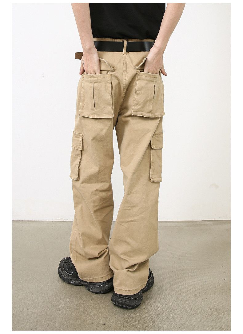 Japanese Brand × Jean Vintage distressed multi-pocket streetwear cargo jeans Size US 32 / EU 48 - 5 Thumbnail