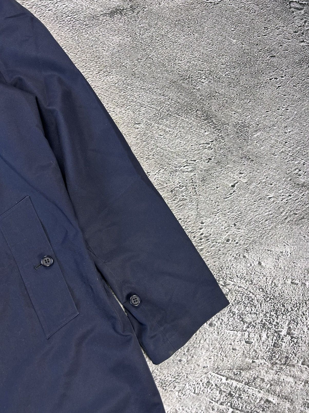 Burberry Burberrys coat trench navy vintage Size US XL / EU 56 / 4 - 3 Thumbnail